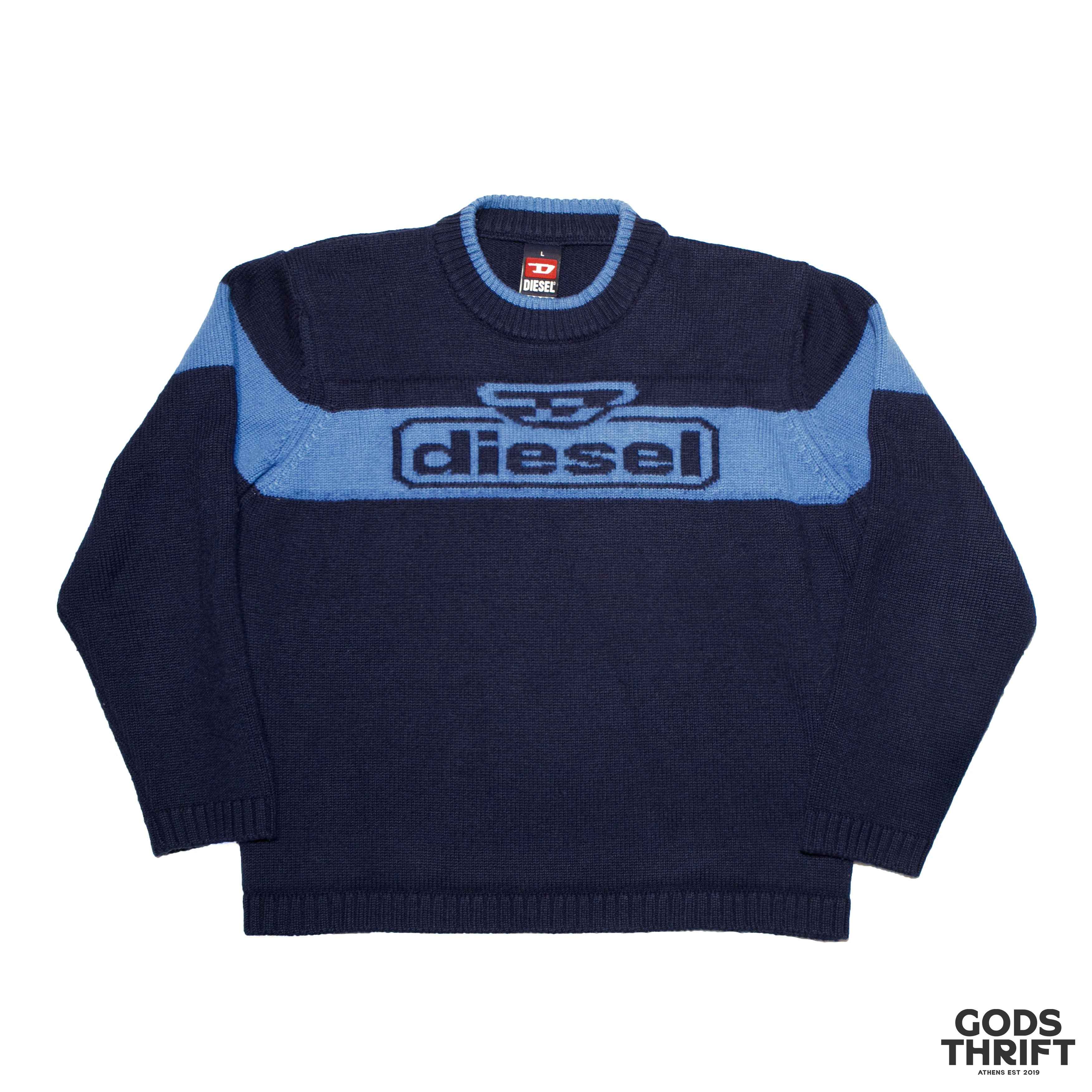 Diesel knitted sweater (M) - Gods Thrift Athens