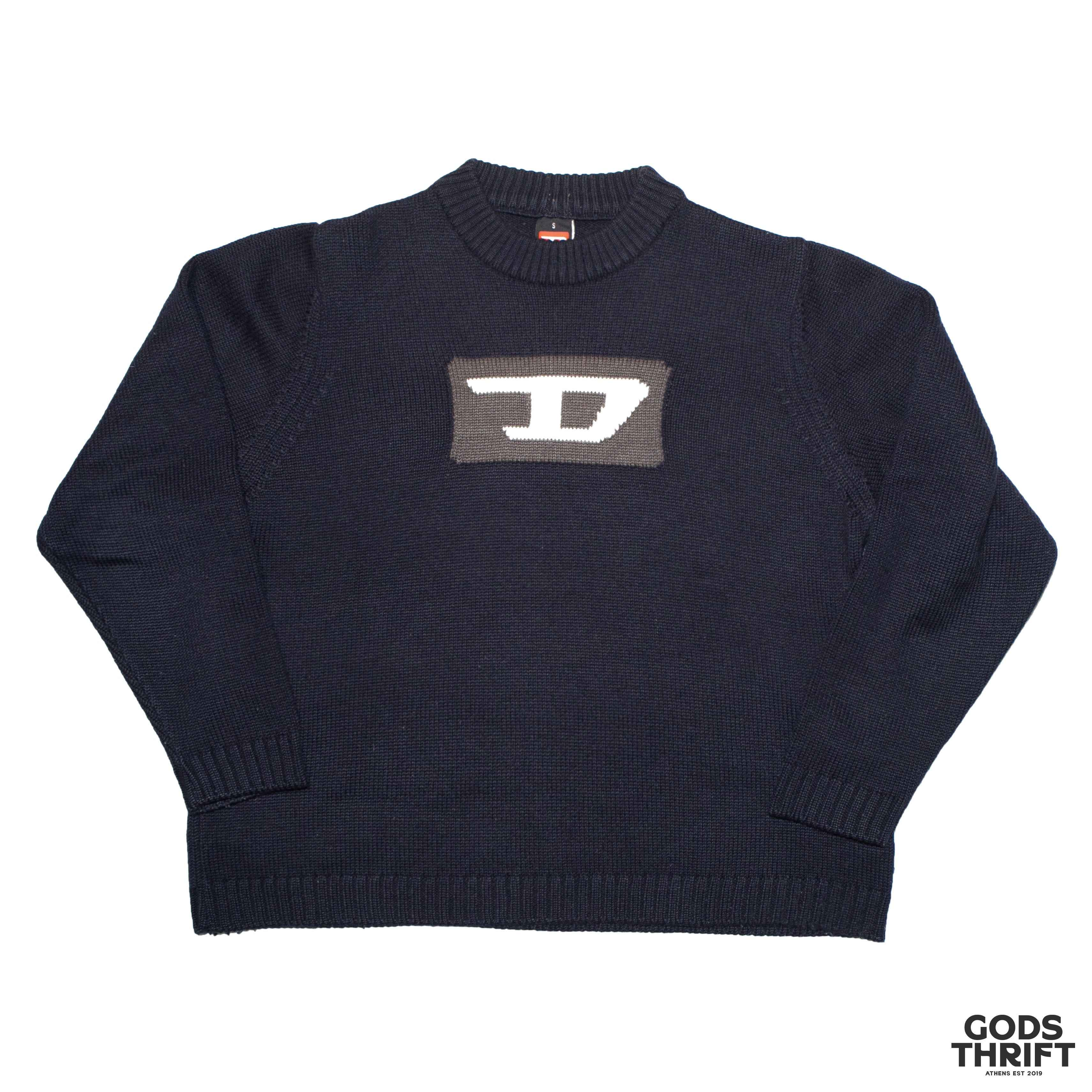 Diesel knitted sweater (S) - Gods Thrift Athens