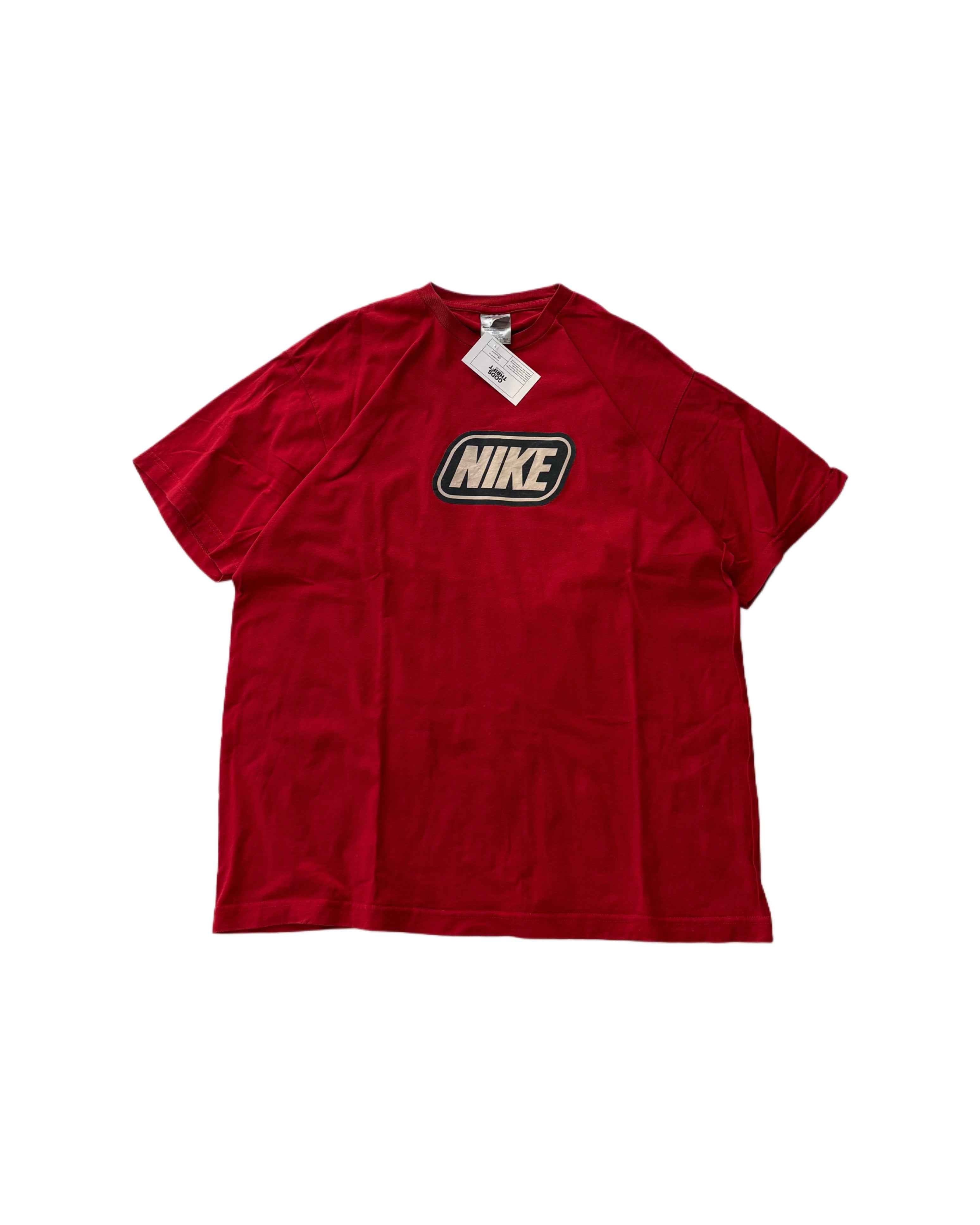 Nike T-shirt Red (L) - Gods Thrift Athens