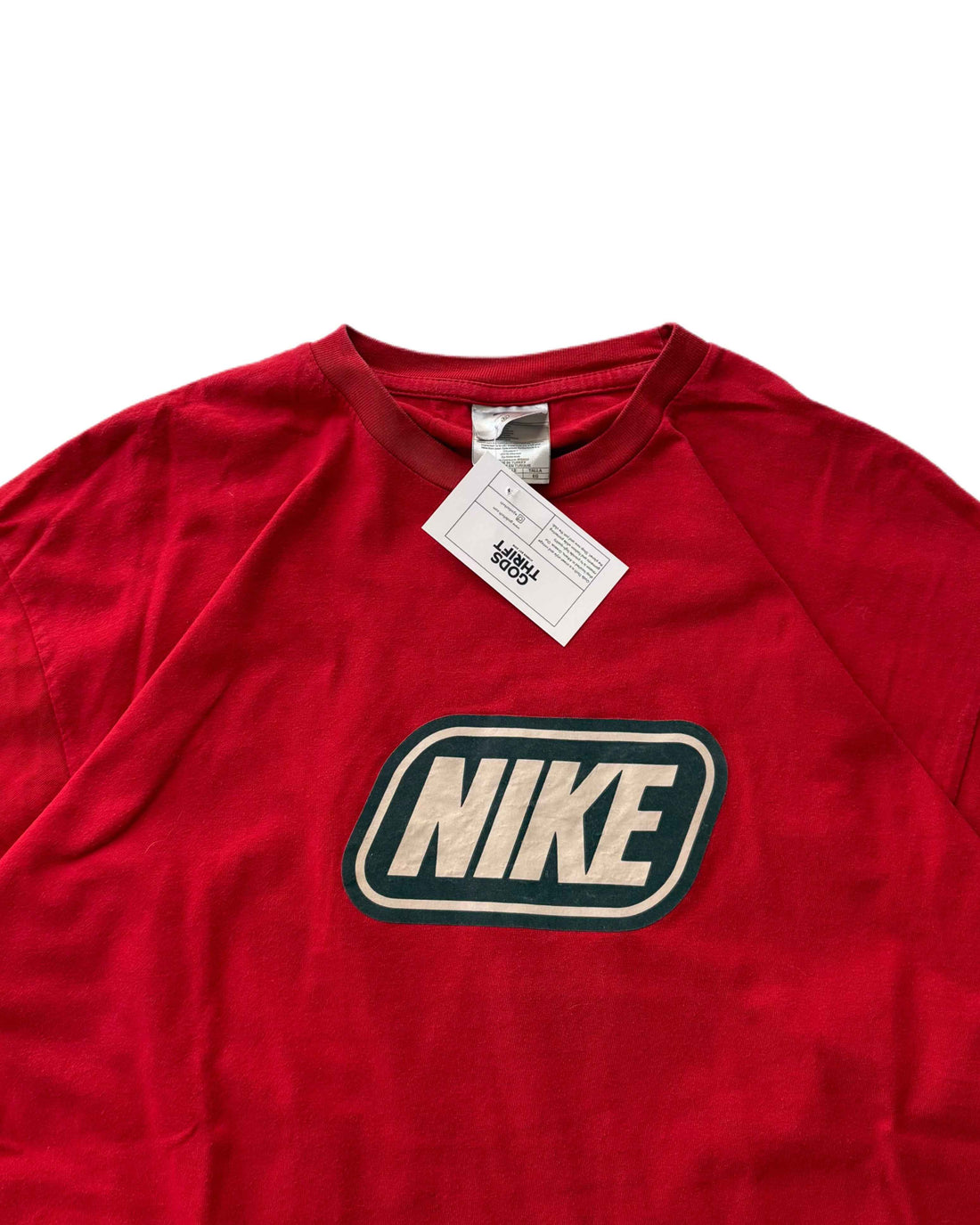 Nike T-shirt Red (L) - Gods Thrift Athens