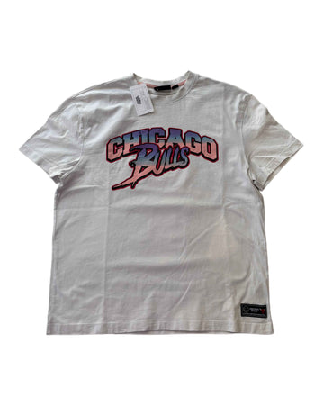 Chicago Bulls T-shirt White (L) - Gods Thrift Athens