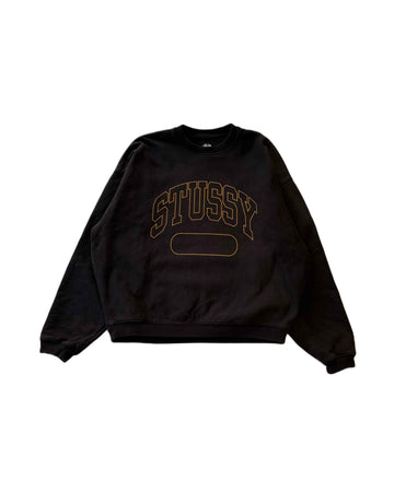 Stussy crewneck Dyed Black (M) - Gods Thrift Athens