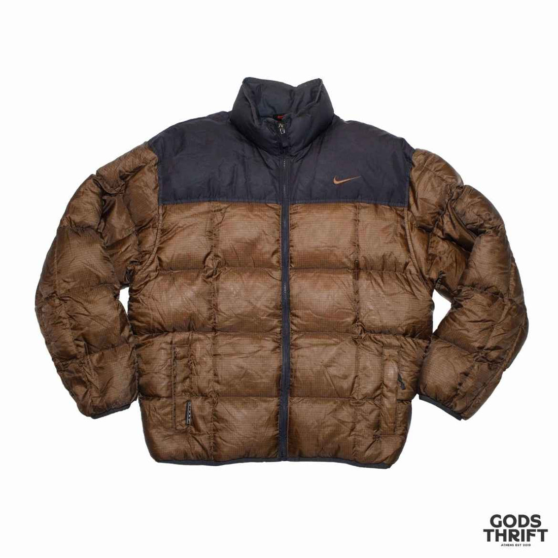 Nike Puffer Jacket (M) - Gods Thrift Athens