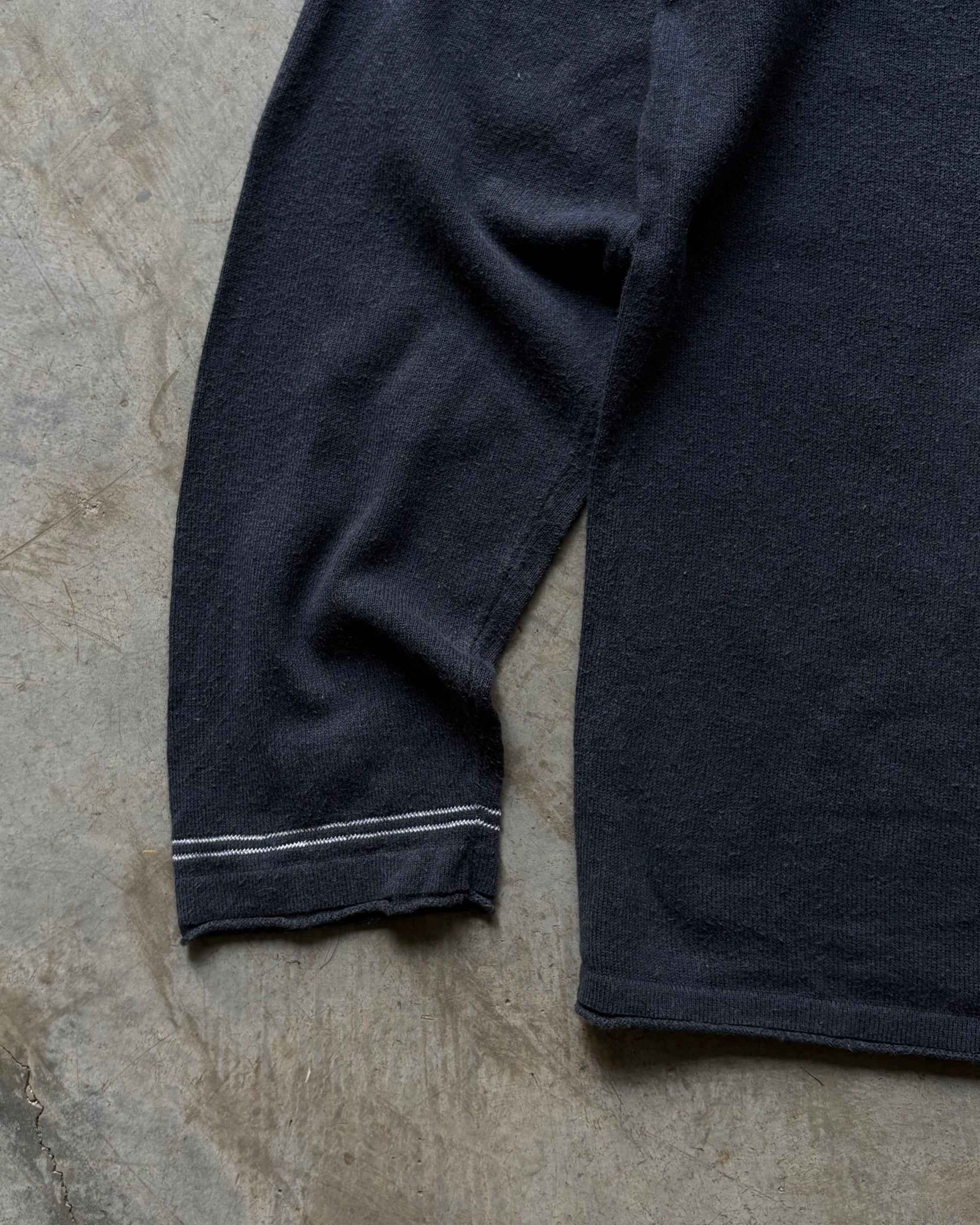 Stone Island Sweater Navy Blue (2XL) - Gods Thrift Athens