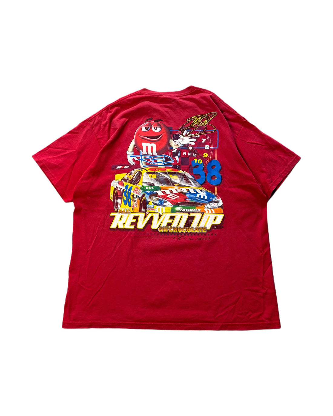 Vintage Chase Authentics T-shirt Red (L) - Gods Thrift Athens