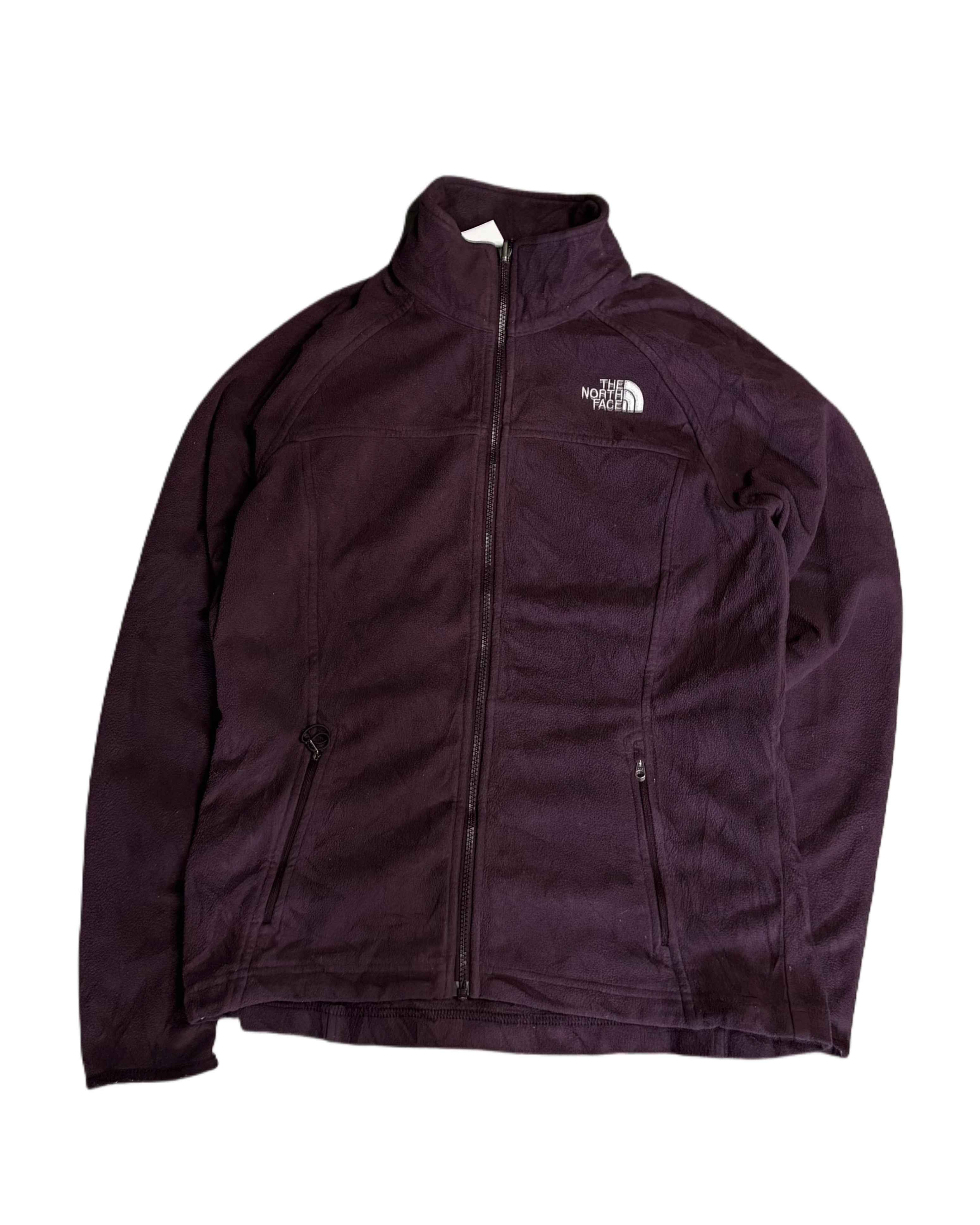 The North Face Fleece Burgudy (Womens M) - Gods Thrift Athens