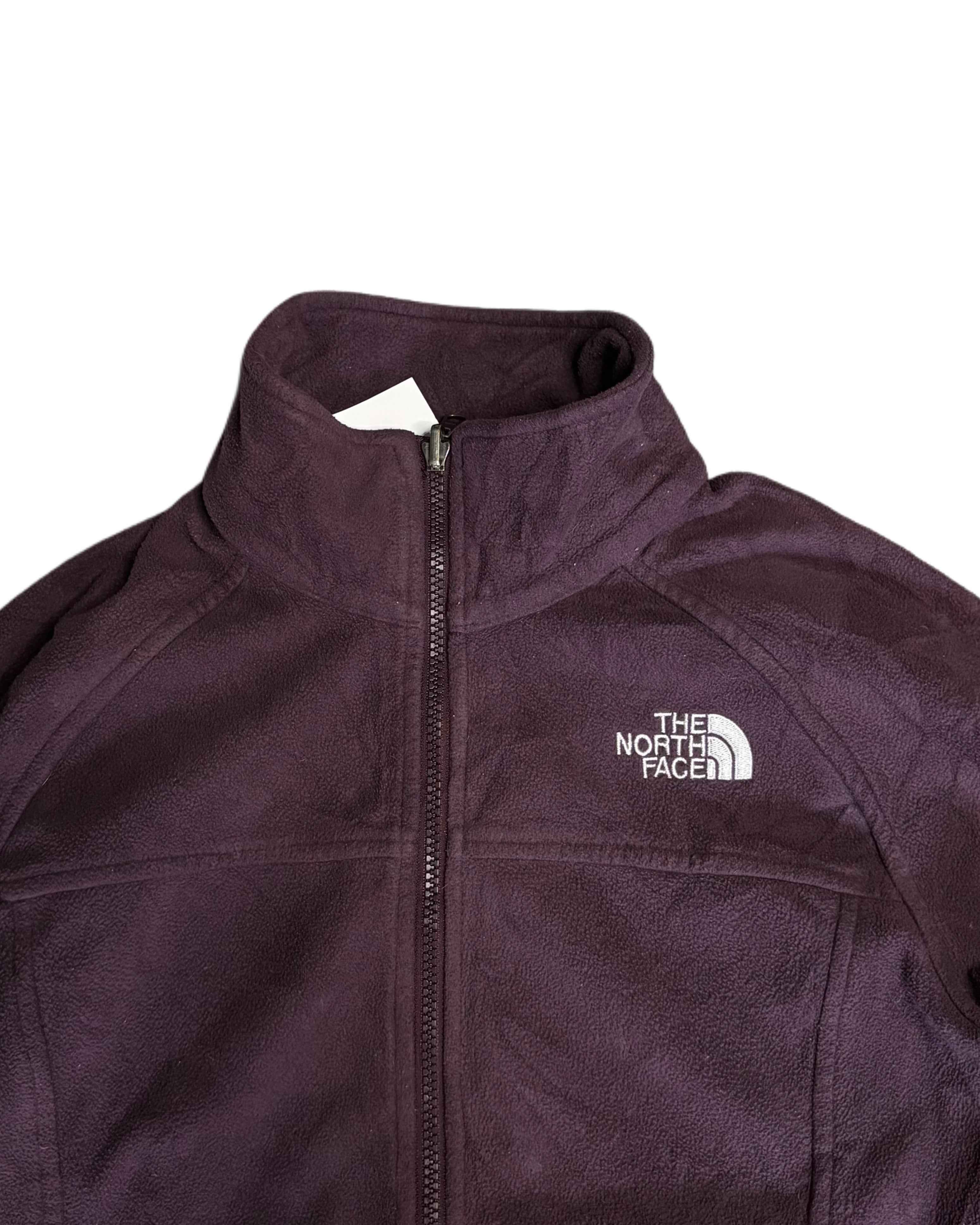 The North Face Fleece Burgudy (Womens M) - Gods Thrift Athens