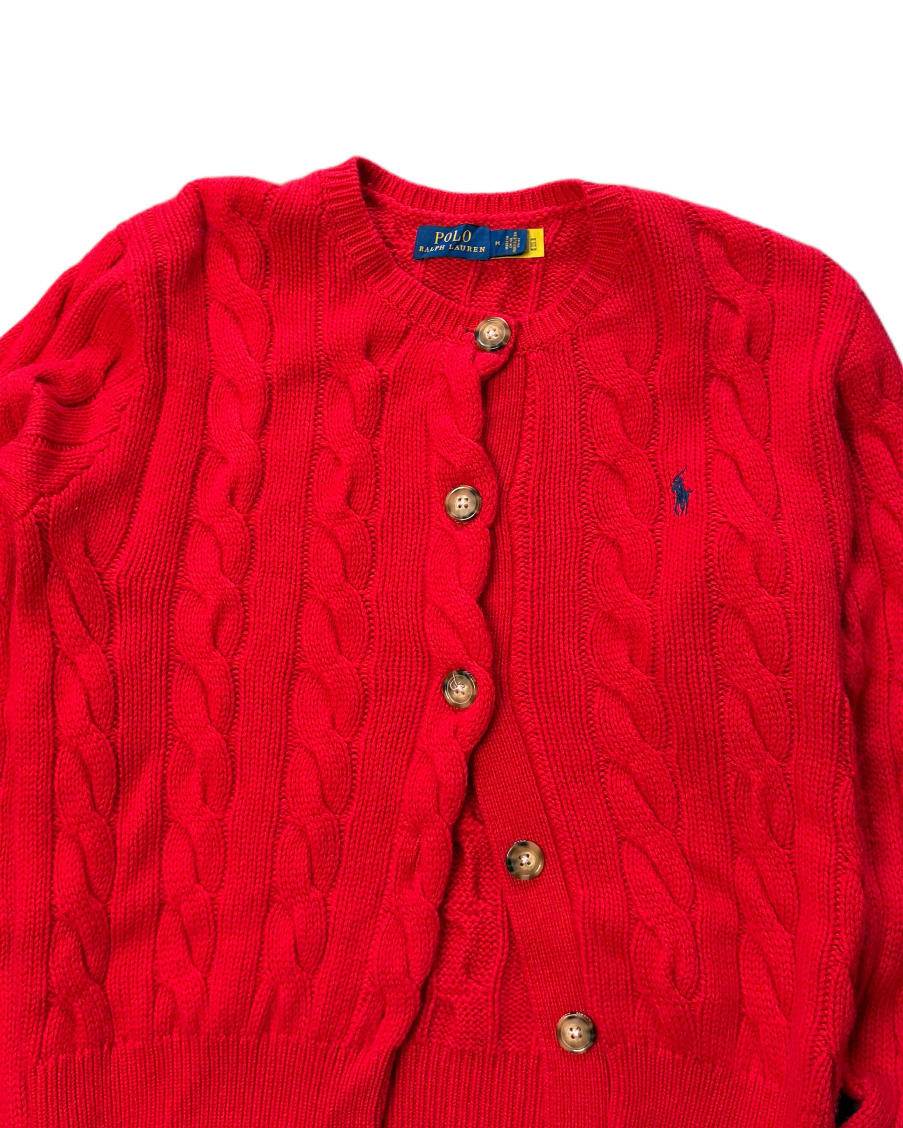 Polo Ralph Lauren Womens Button up knit (M) - Gods Thrift Athens