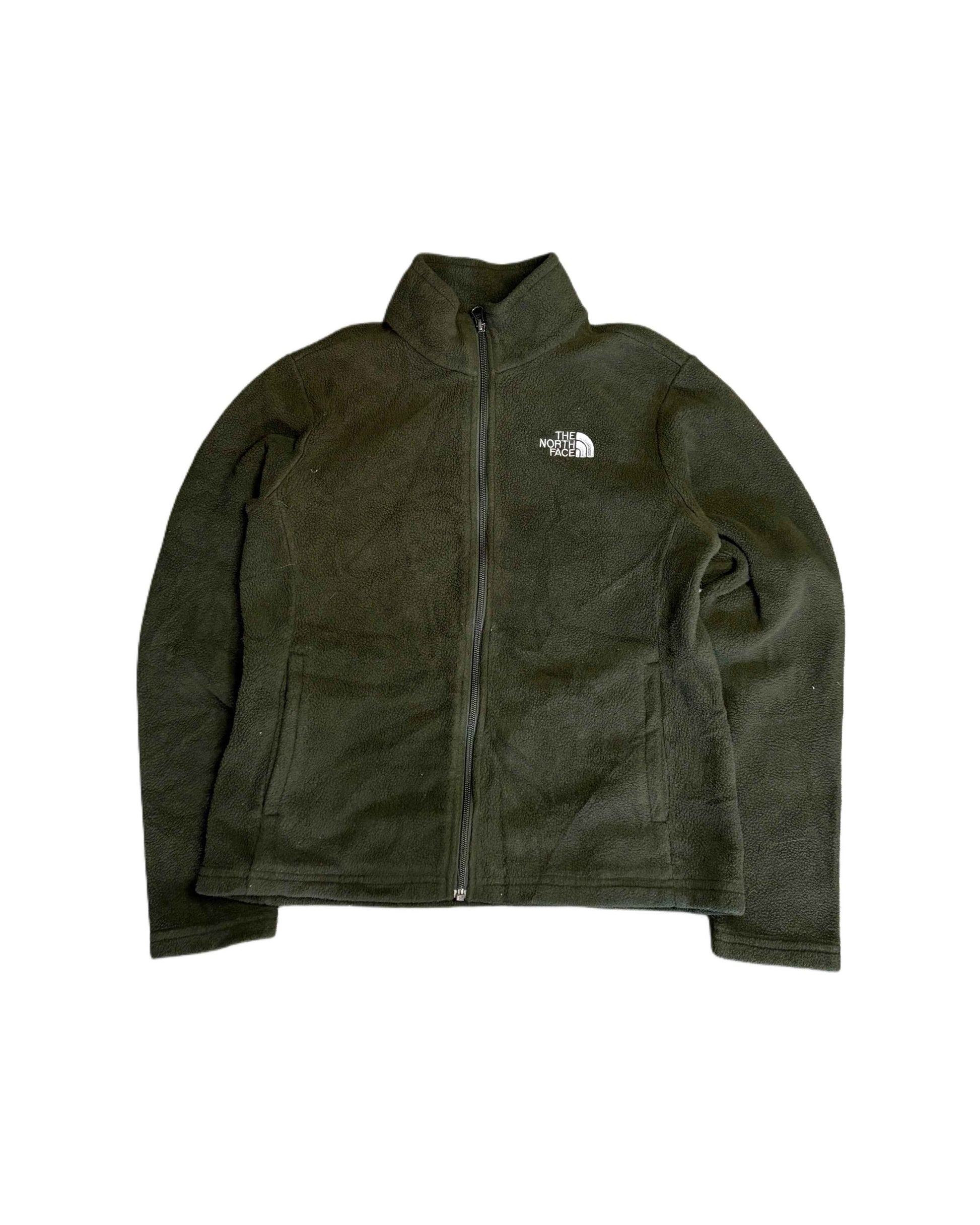 The North Face Fleece Olive (Womens M) - Gods Thrift Athens