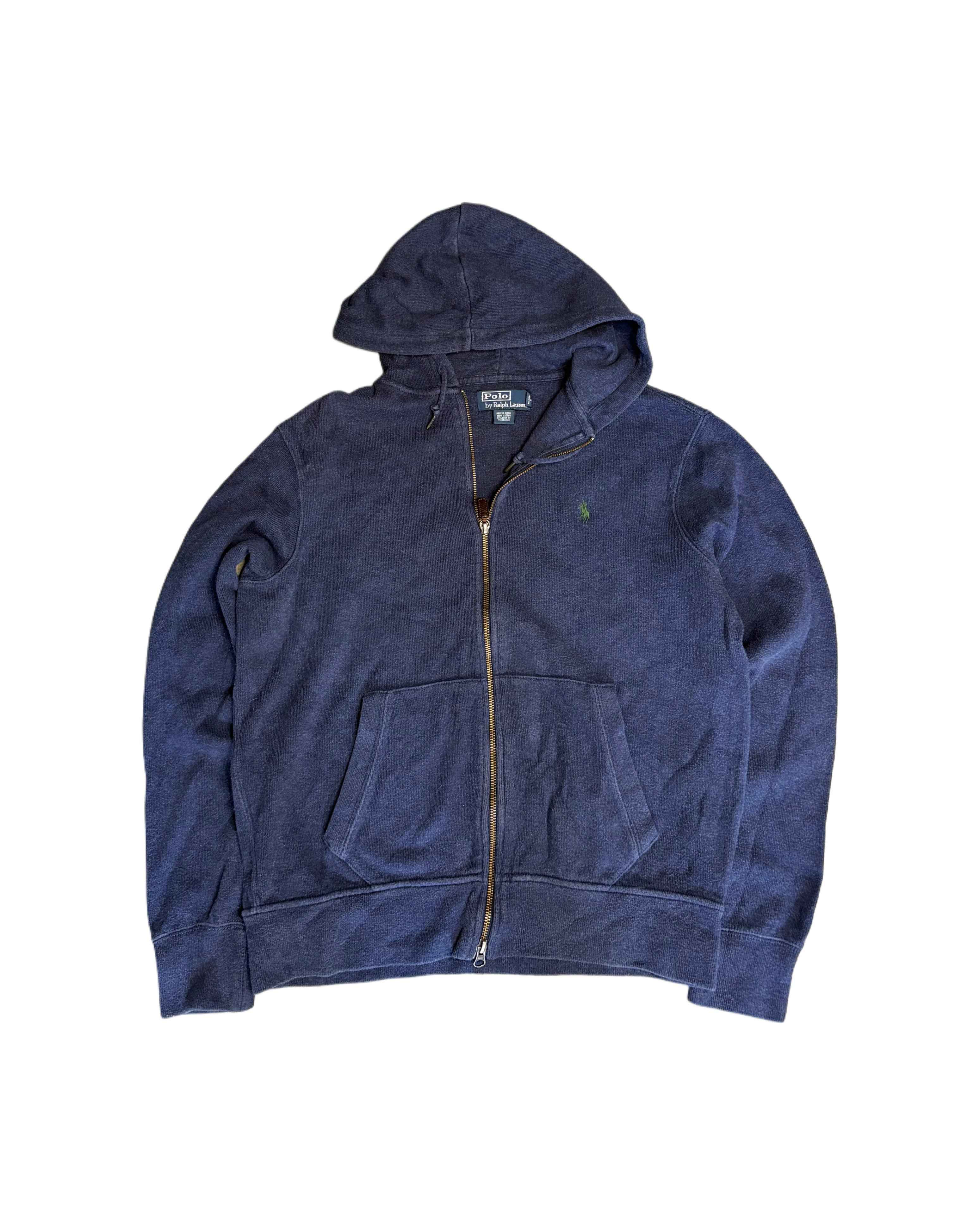 Polo Ralph Lauren Jacket Navy Blue (M) - Gods Thrift Athens