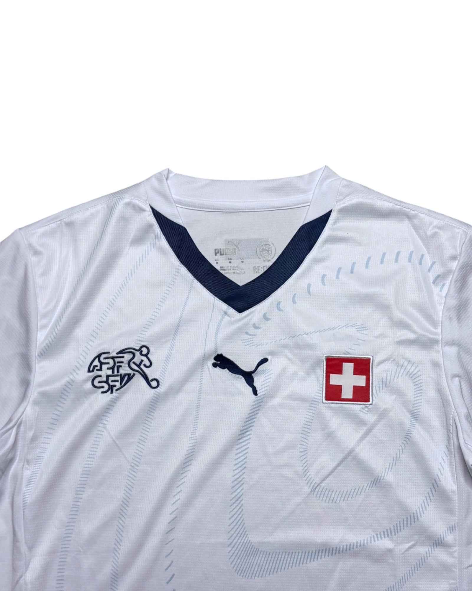 Puma x Switzerland Away Football Jersey 2024/25 | White | Size M