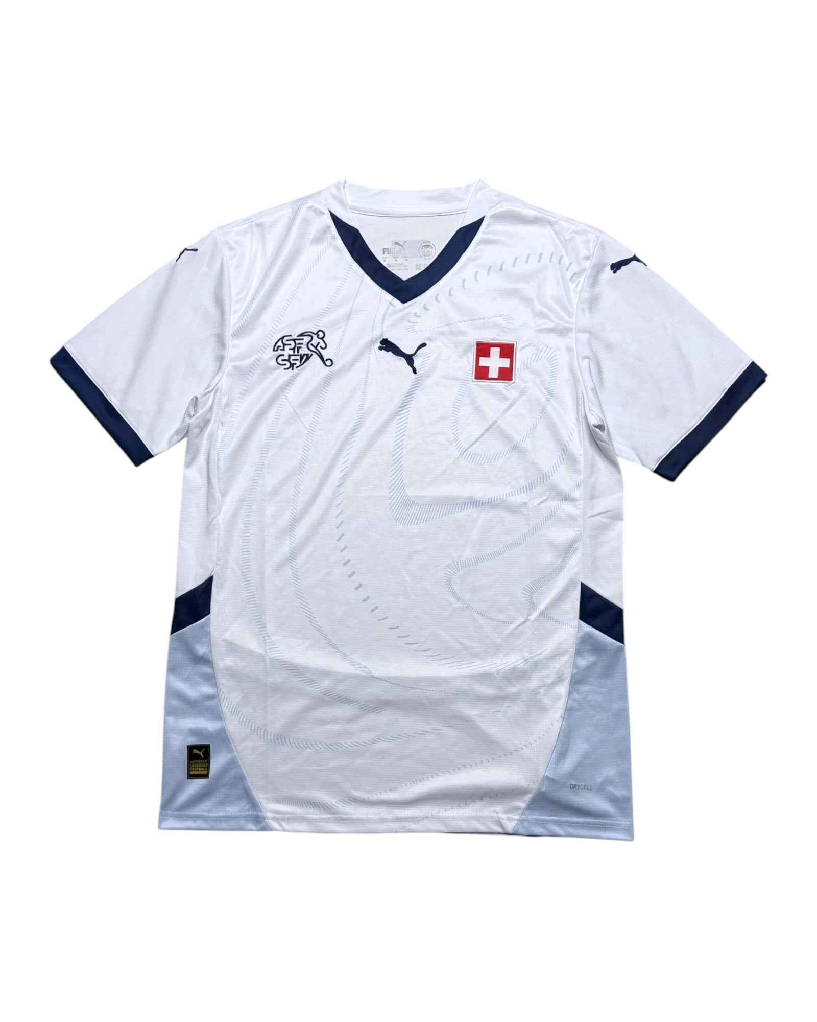 Puma x Switzerland Away Football Jersey 2024/25 | White | Size M