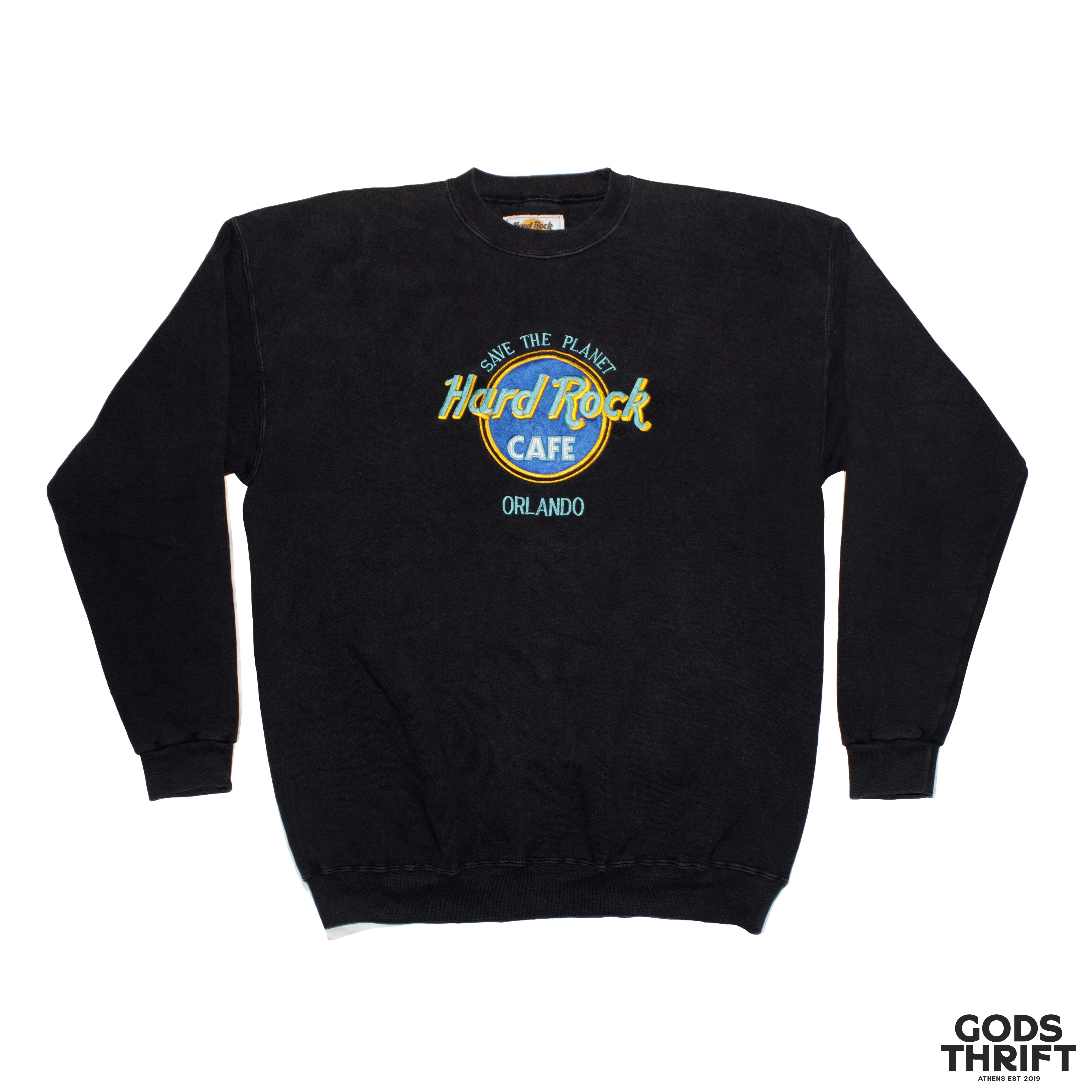 Hard Rock Cafe Orlando crewneck (XL) - Gods Thrift Athens