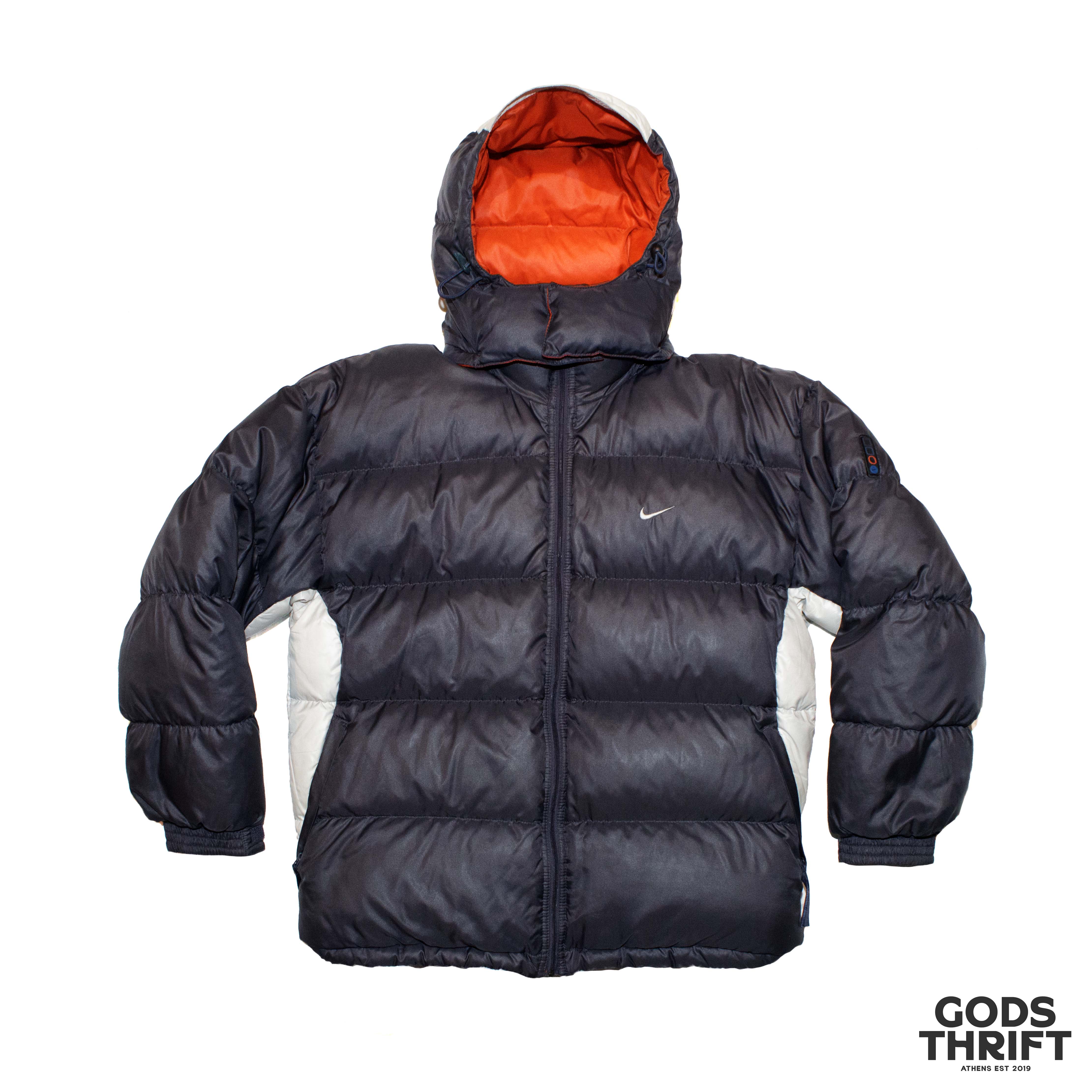 Nike puffer Jacket (S) - Gods Thrift Athens