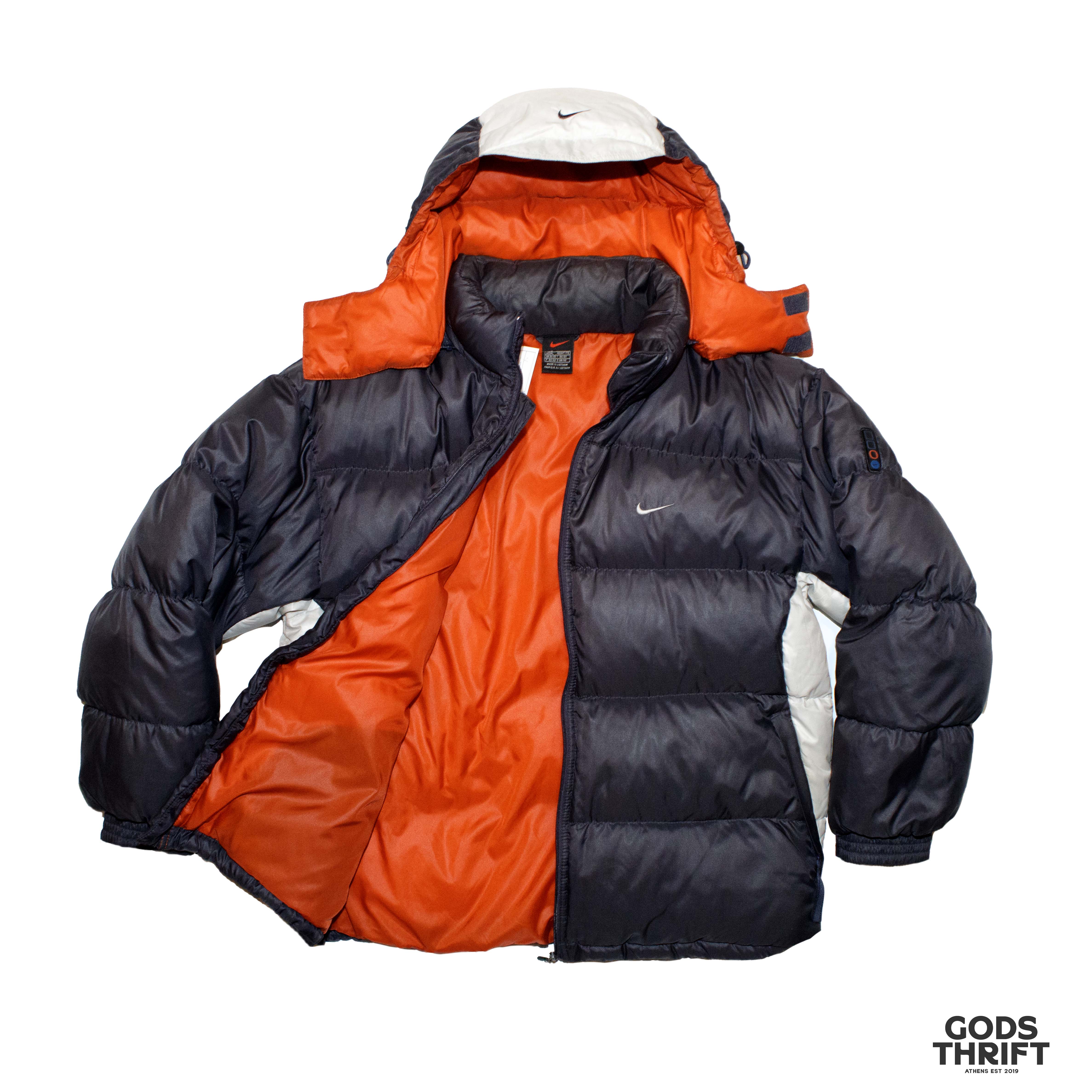 Nike puffer Jacket (S) - Gods Thrift Athens