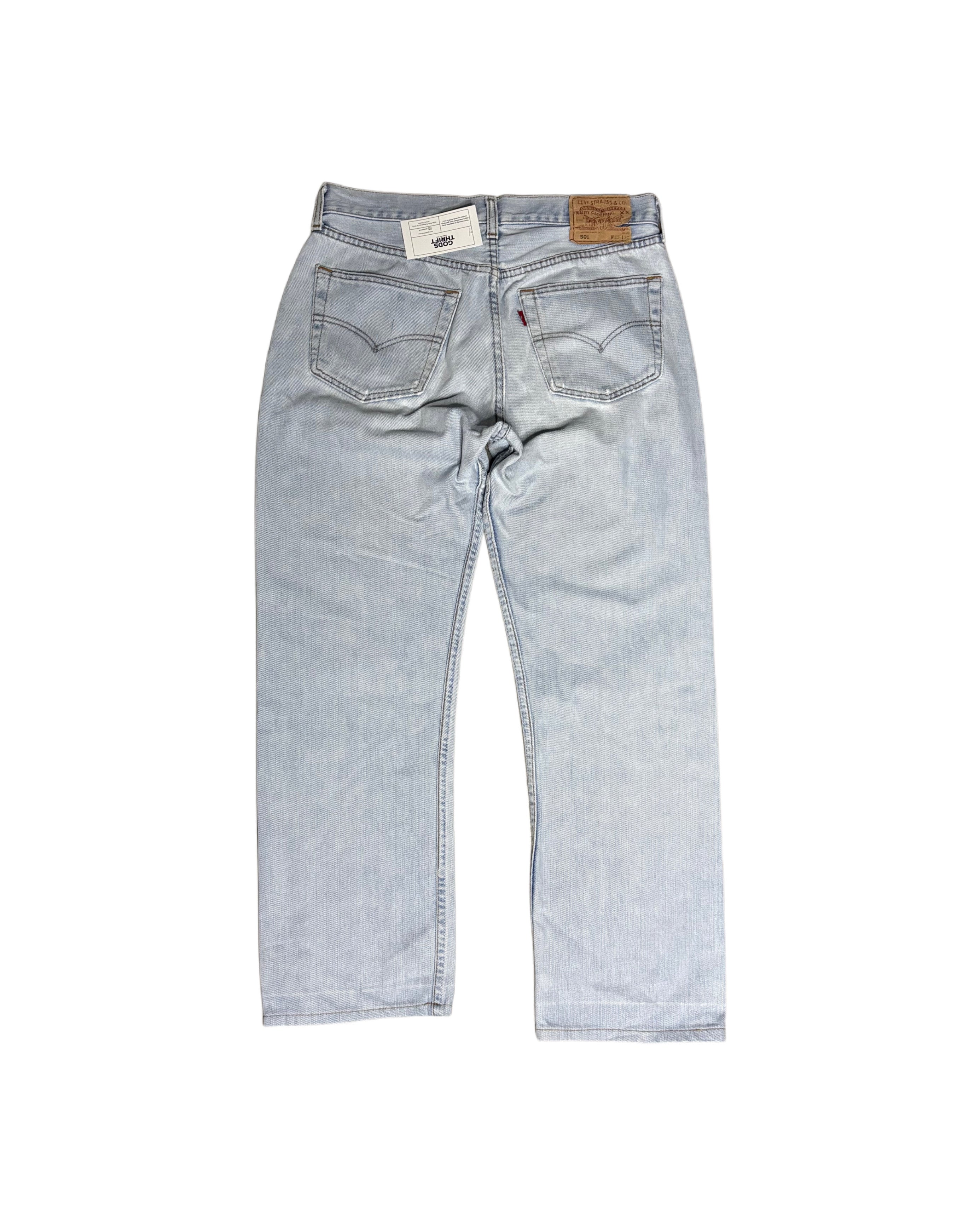 Vintage Levi's 501 Jeans (W33 L32) - Gods Thrift Athens