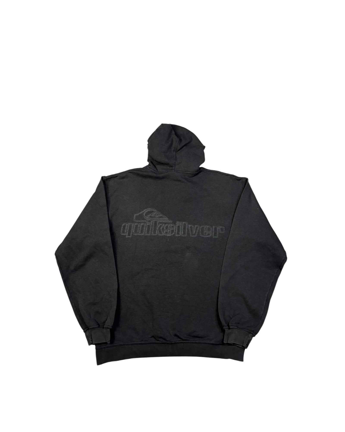 Vintage Quiksilver Hoodie | Deep Grey | Size M Buggy