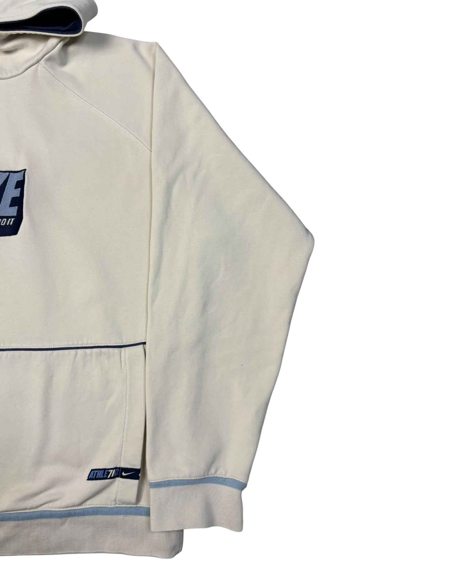 Vintage 00s Nike Hoodie | Cream | Size S