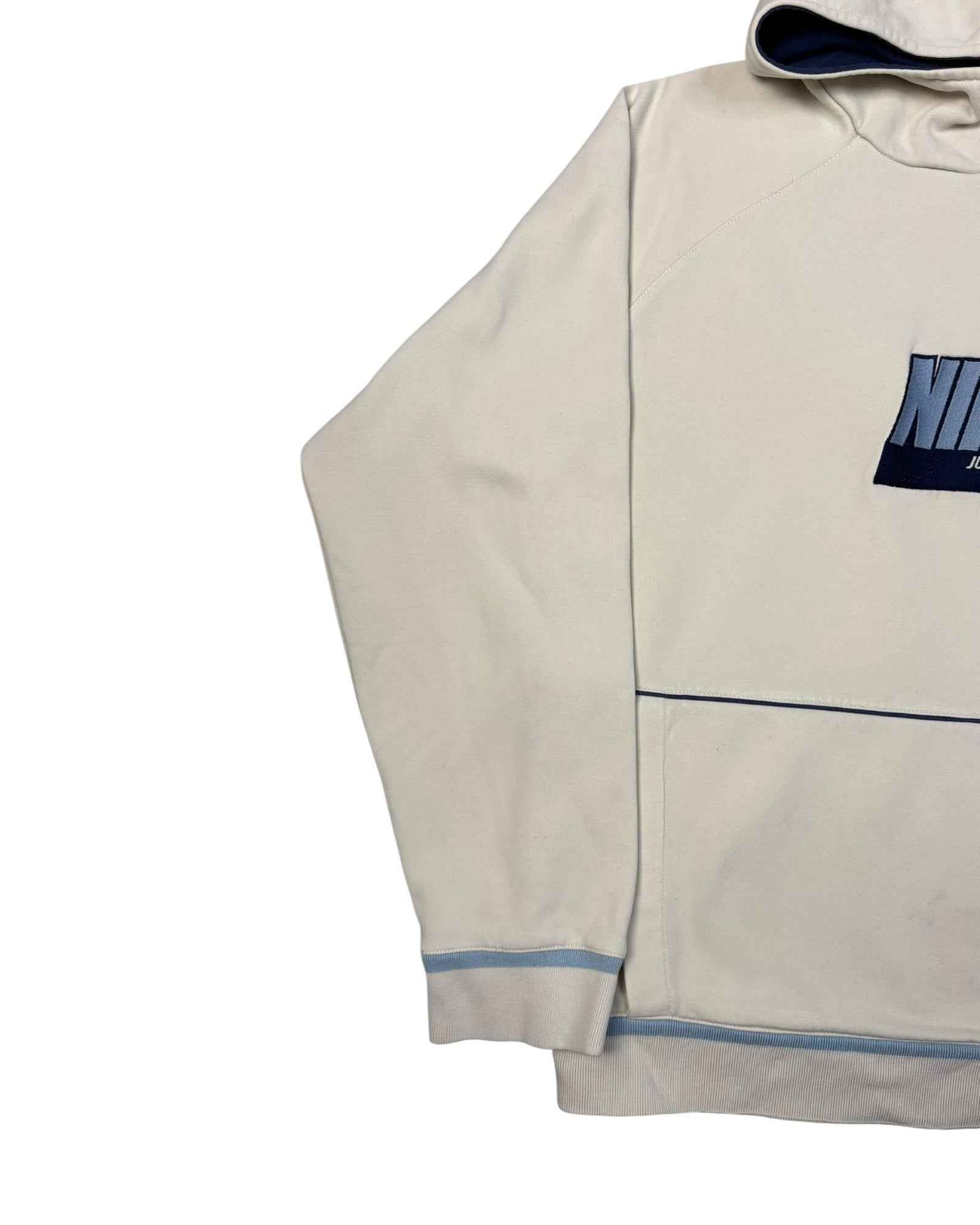 Vintage 00s Nike Hoodie | Cream | Size S