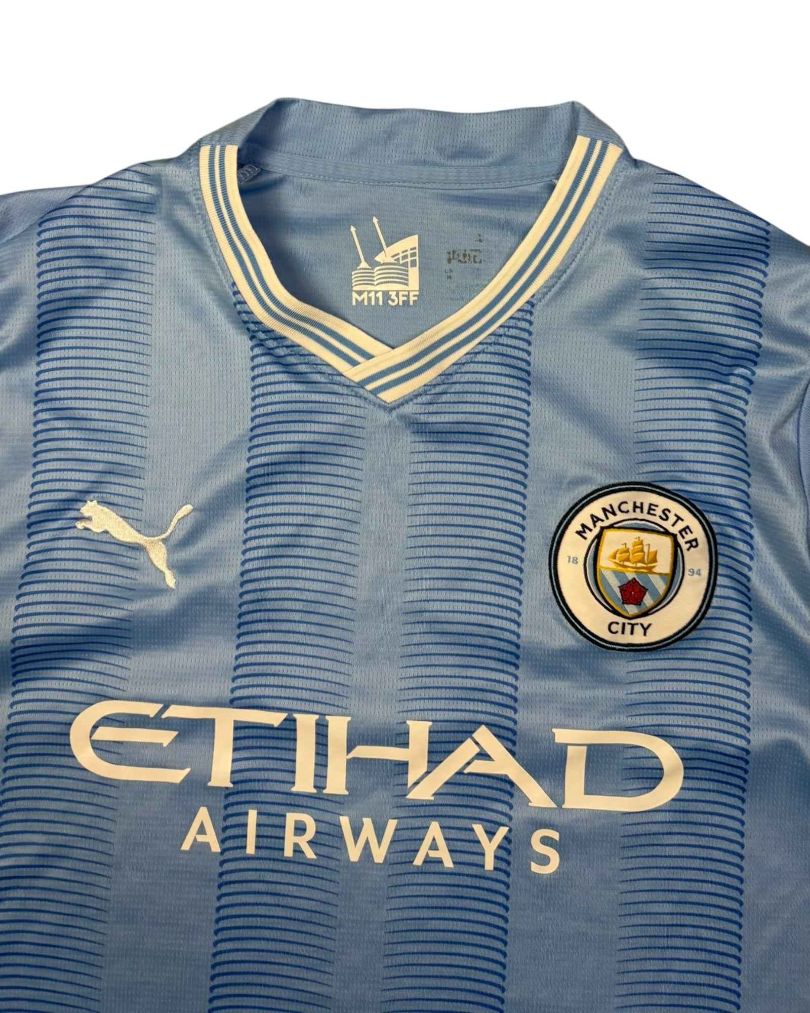 Puma 2023 Manchester City Jersey | Blue | Size M