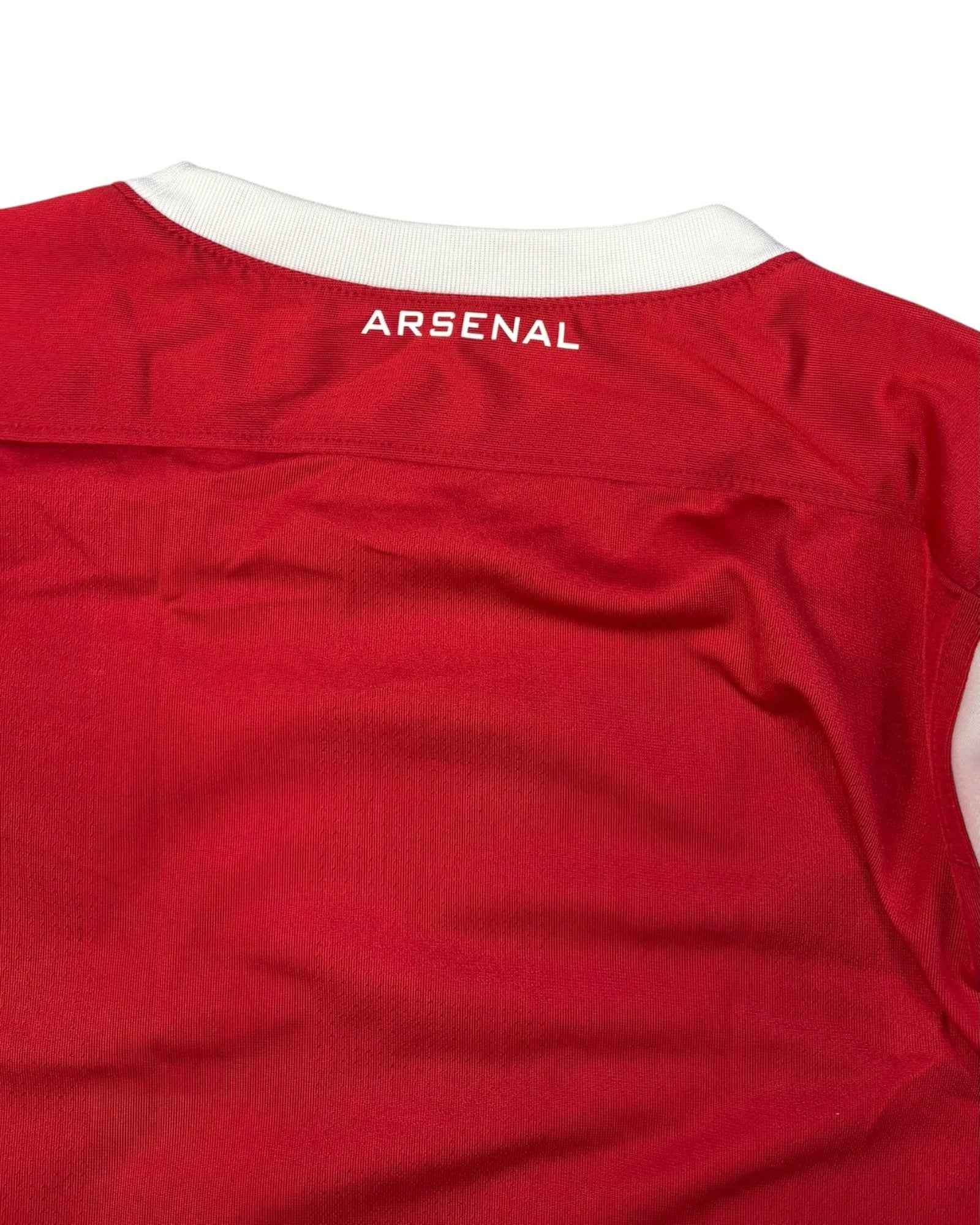 Nike 2010-11 Arsenal Home Jersey | Red - White | Size S