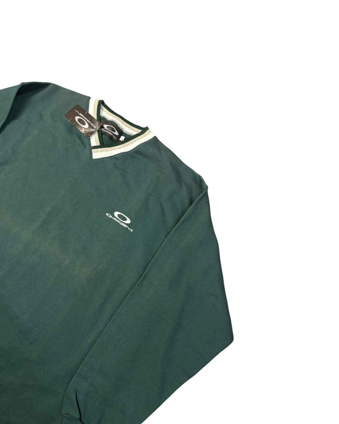 Vintage 00s Oakley Deadstock Crewneck | Oxford Green | Size L
