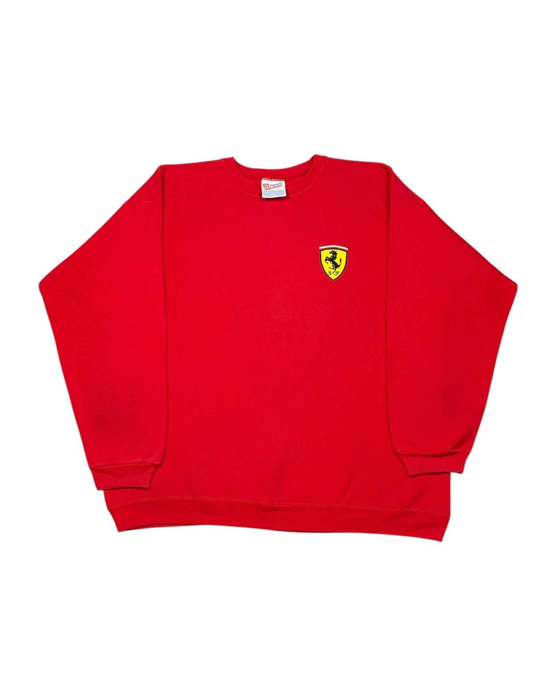 Vintage 90s Hanes heavyweight Ferrari Crewneck | Red | Size XL