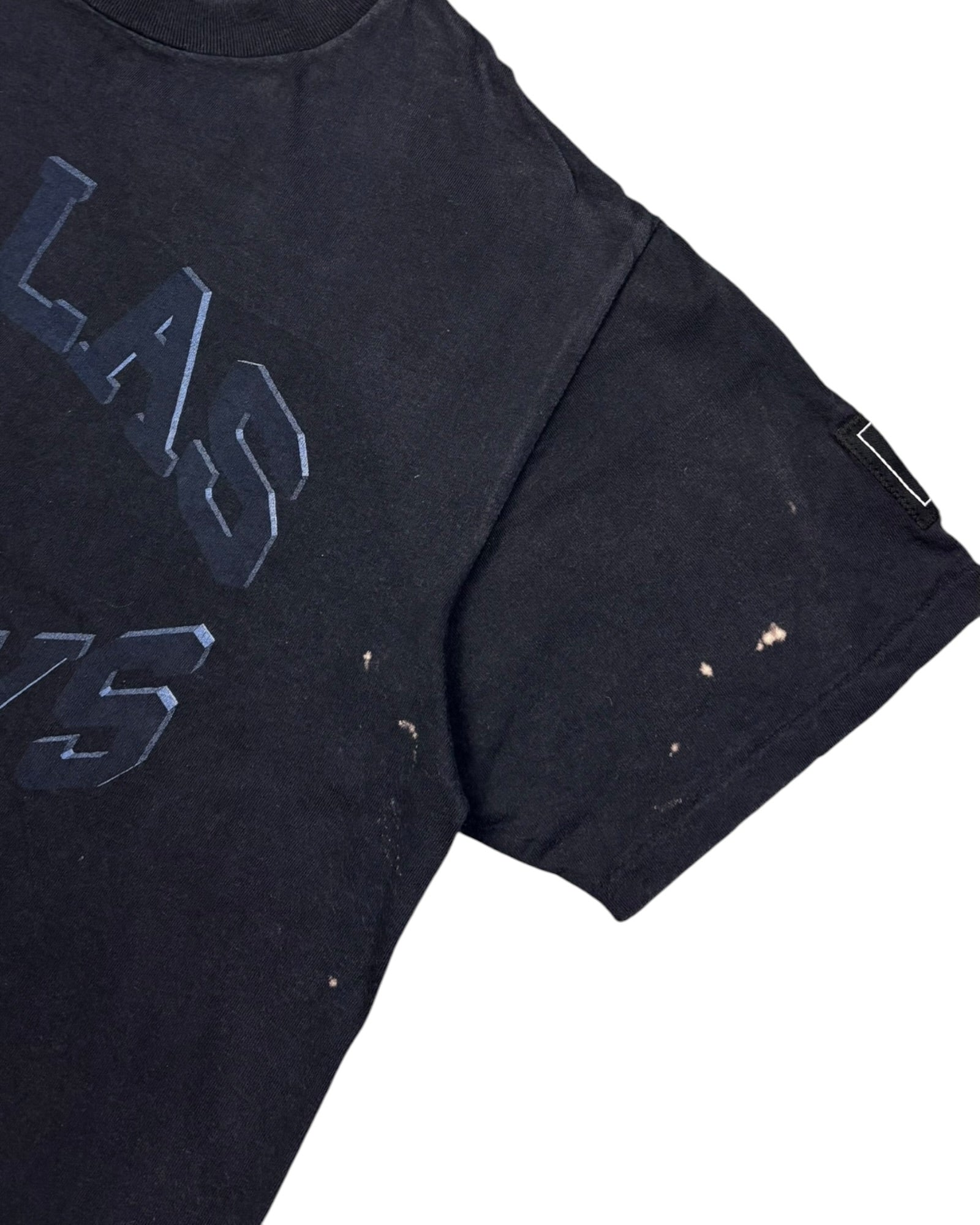 Vintage 90s Dallas Cowboys Single Stitch T-shirt Made In USA | Navy Blue | Size L