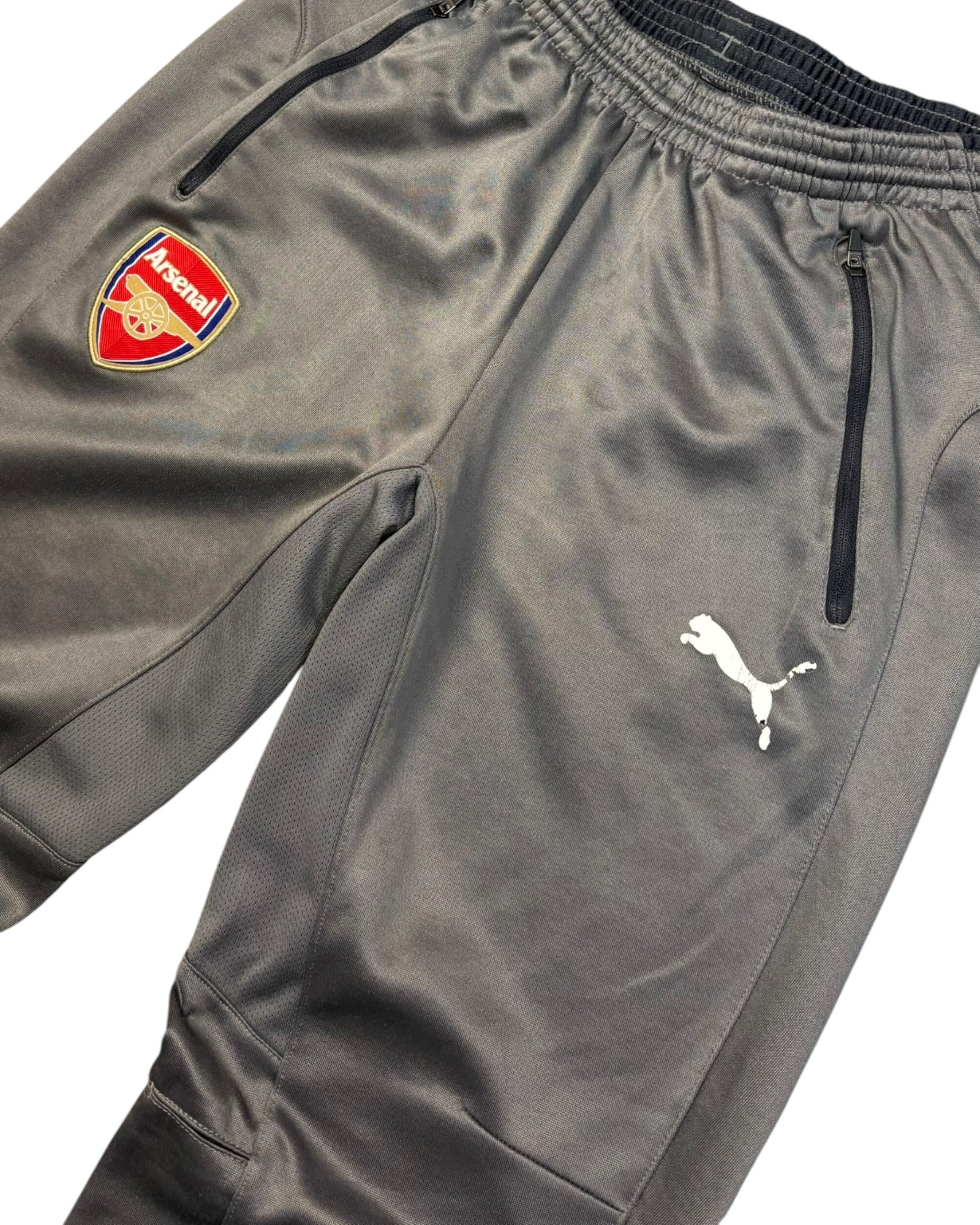 Vintage00s Puma Arsenal Trackpants | Grey | Size M