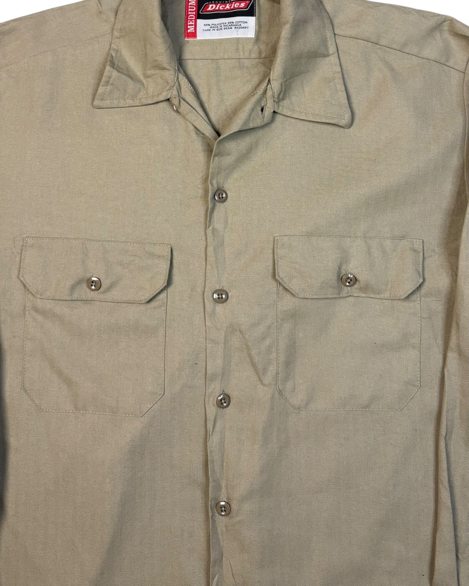 Dickies Chino Shirt | Beige | Size M