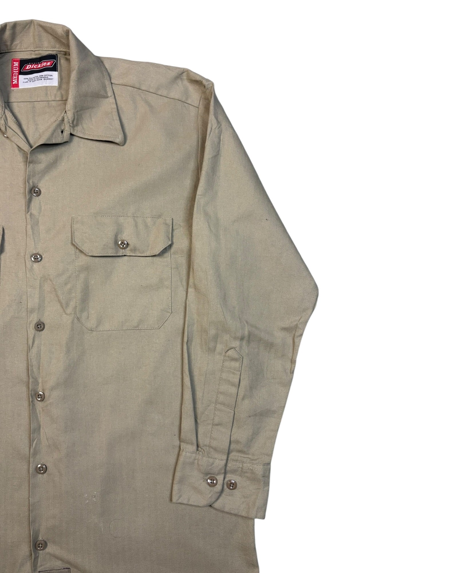 Dickies Chino Shirt | Beige | Size M