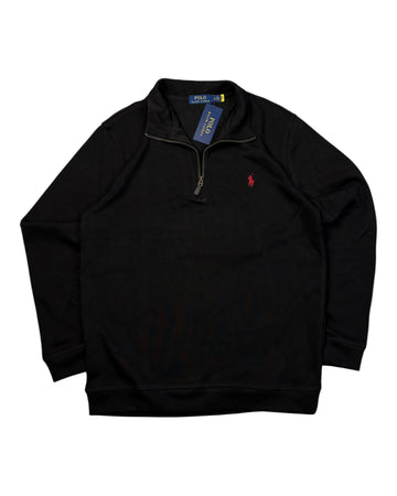 Jersey Polo Ralph Lauren de 1/4 de cremallera nuevo | Negro | Talla L