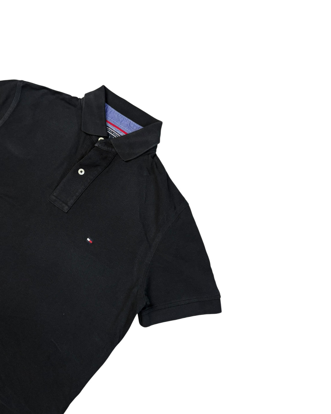 Tommy Hilfiger Polo T-shirt | Black | Size S