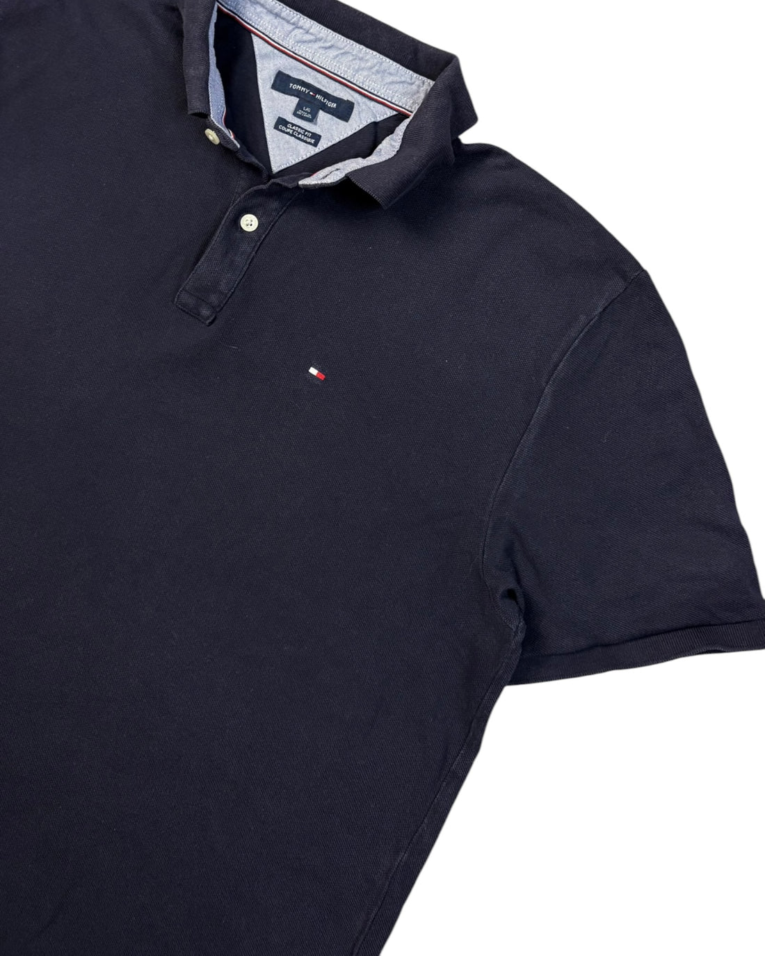 Tommy Hilfiger Polo T-shirt | Navy Blue | Size L