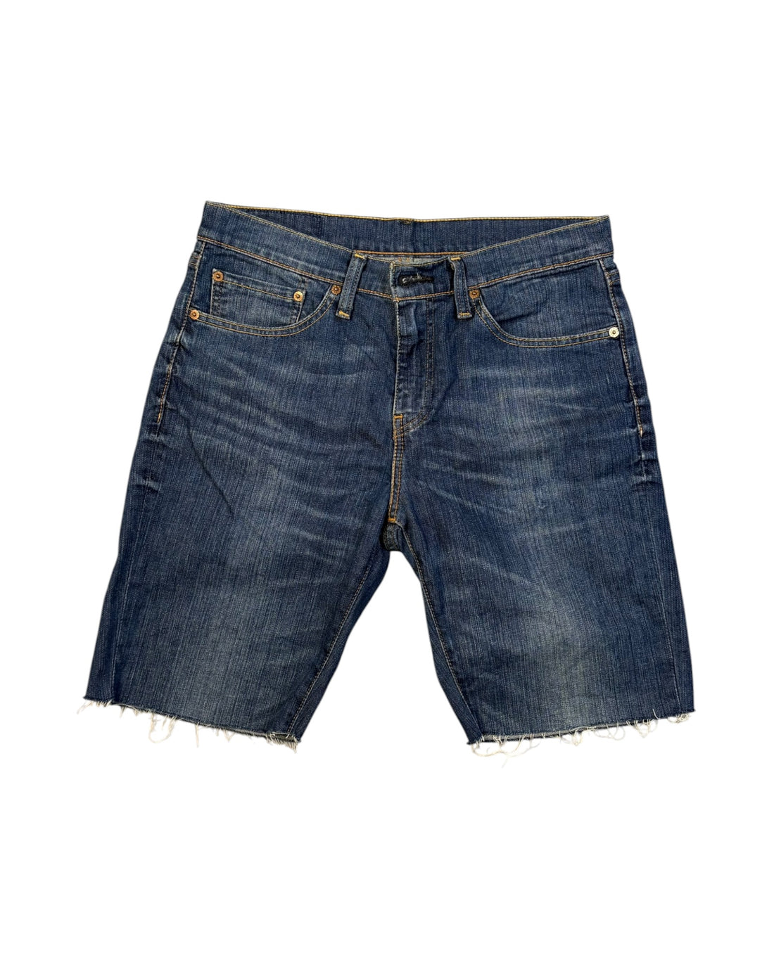 Levis Denim Cut Shorts | Navy Blue | W32