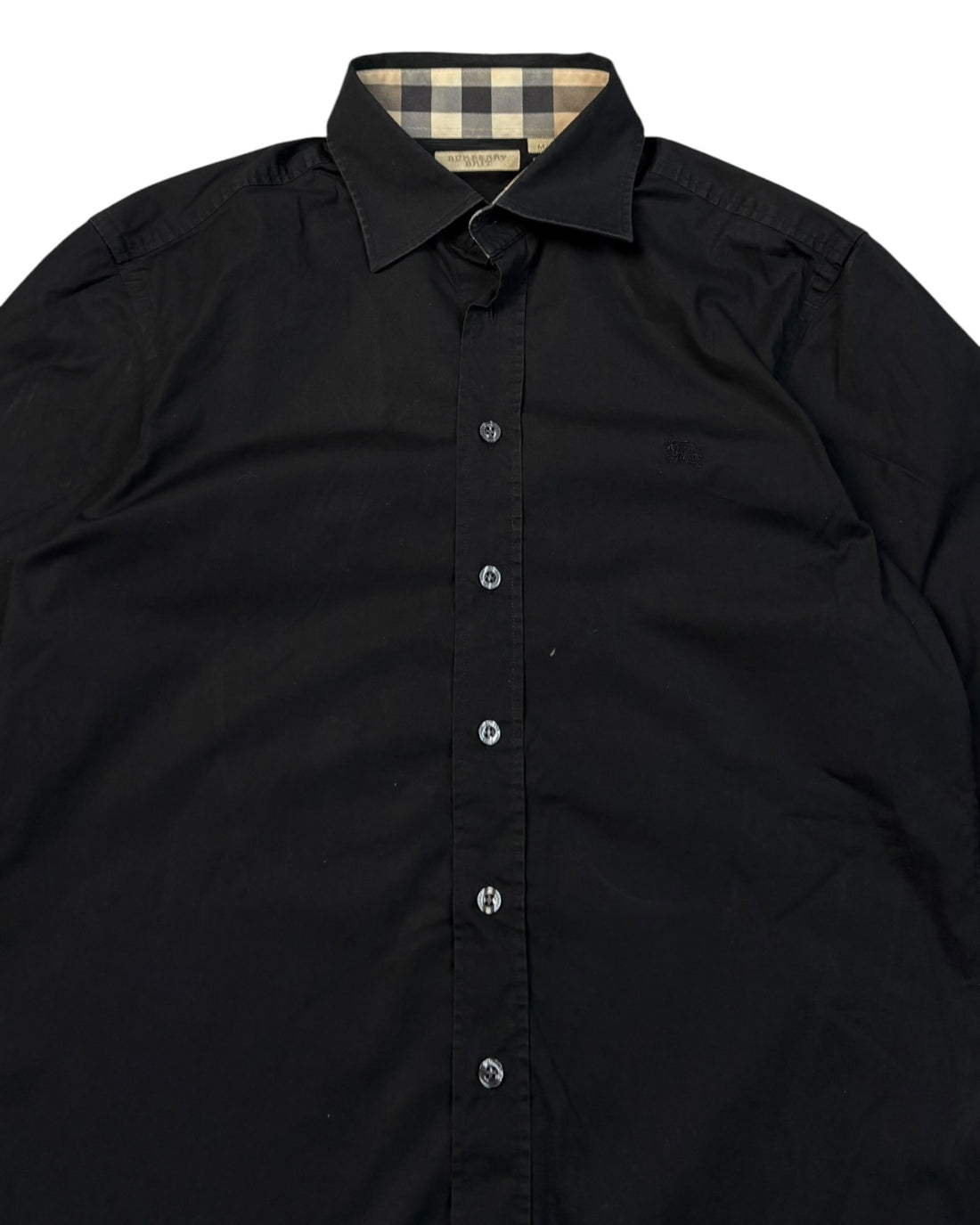 Burberry Longsleeve Shirt | Black | Size M (Slim Fit)