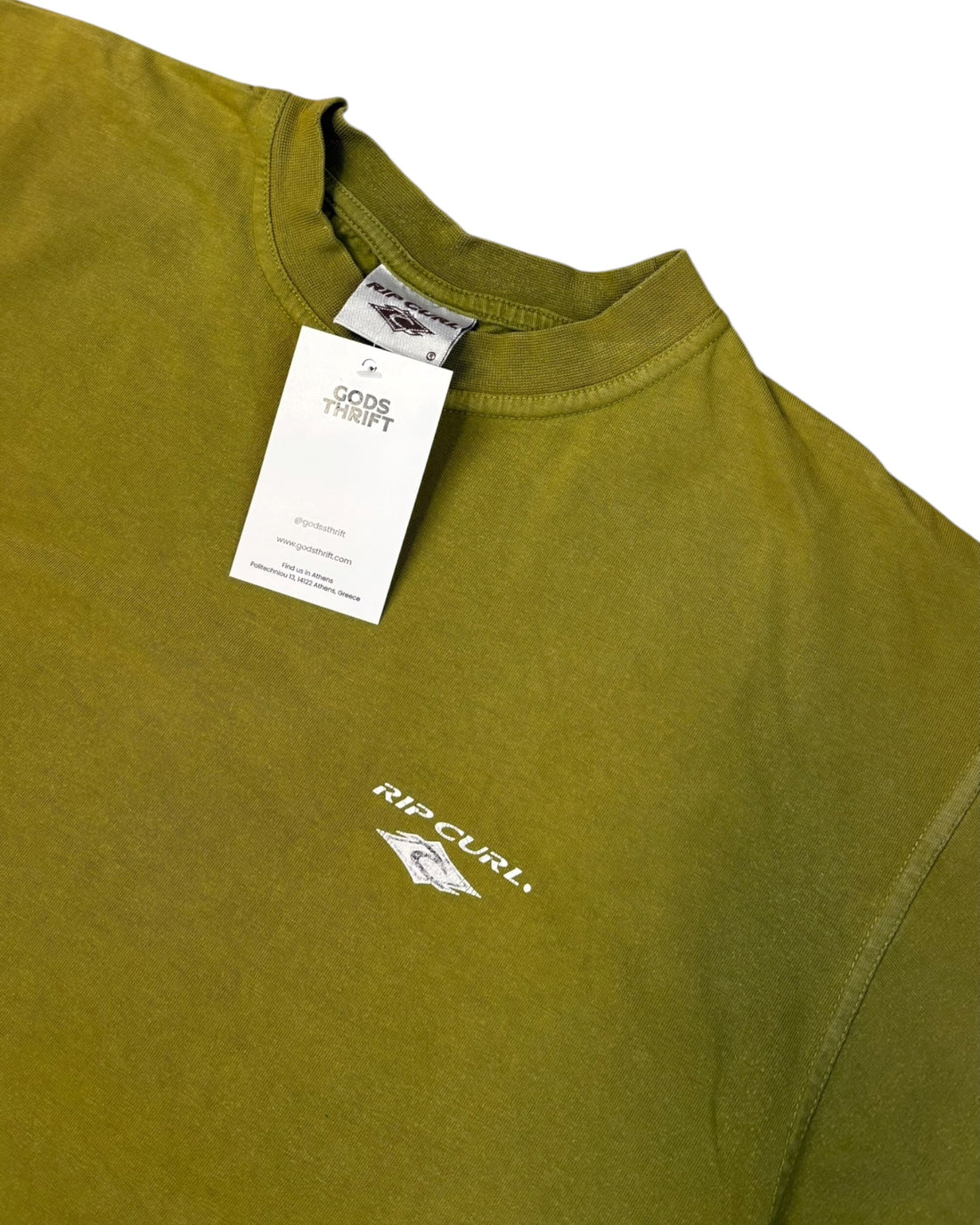 Vintage Rip Curl T-shirt | Green | Size S
