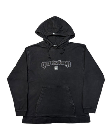 Vintage Quiksilver Hoodie | Washed Black | Size M
