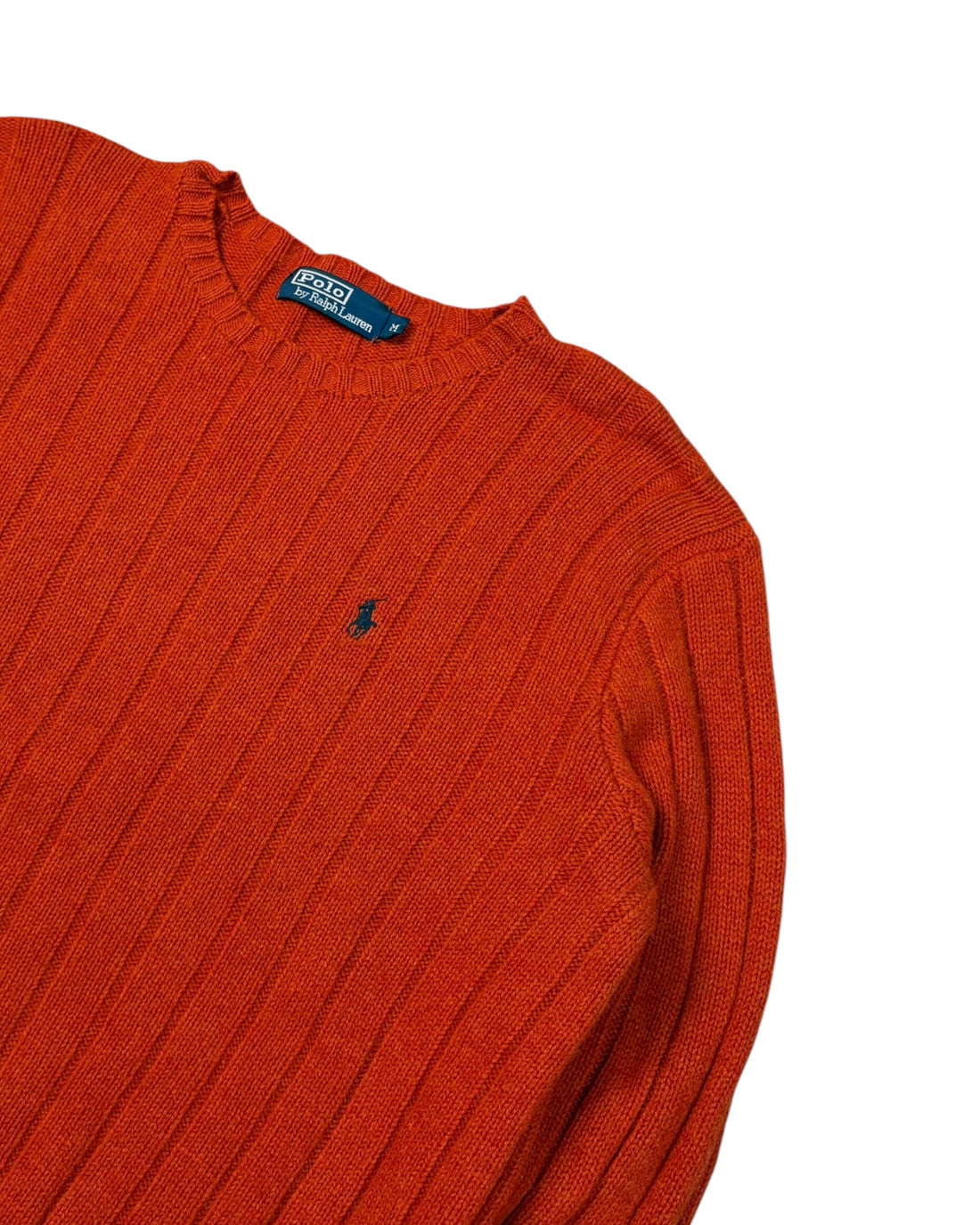 Vintage Polo Ralph Lauren Wool Sweater | Orange | Size M