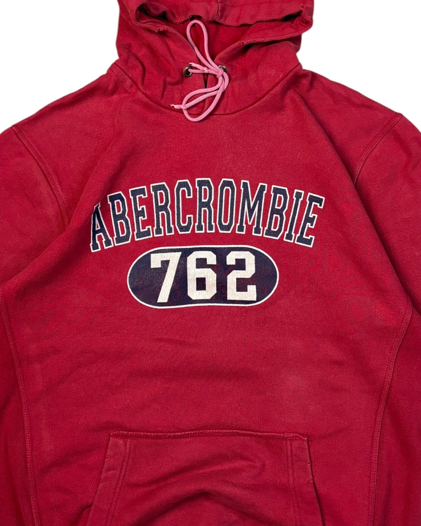 Sudadera con capucha Abercrombie & Fitch | Roja | Talla L