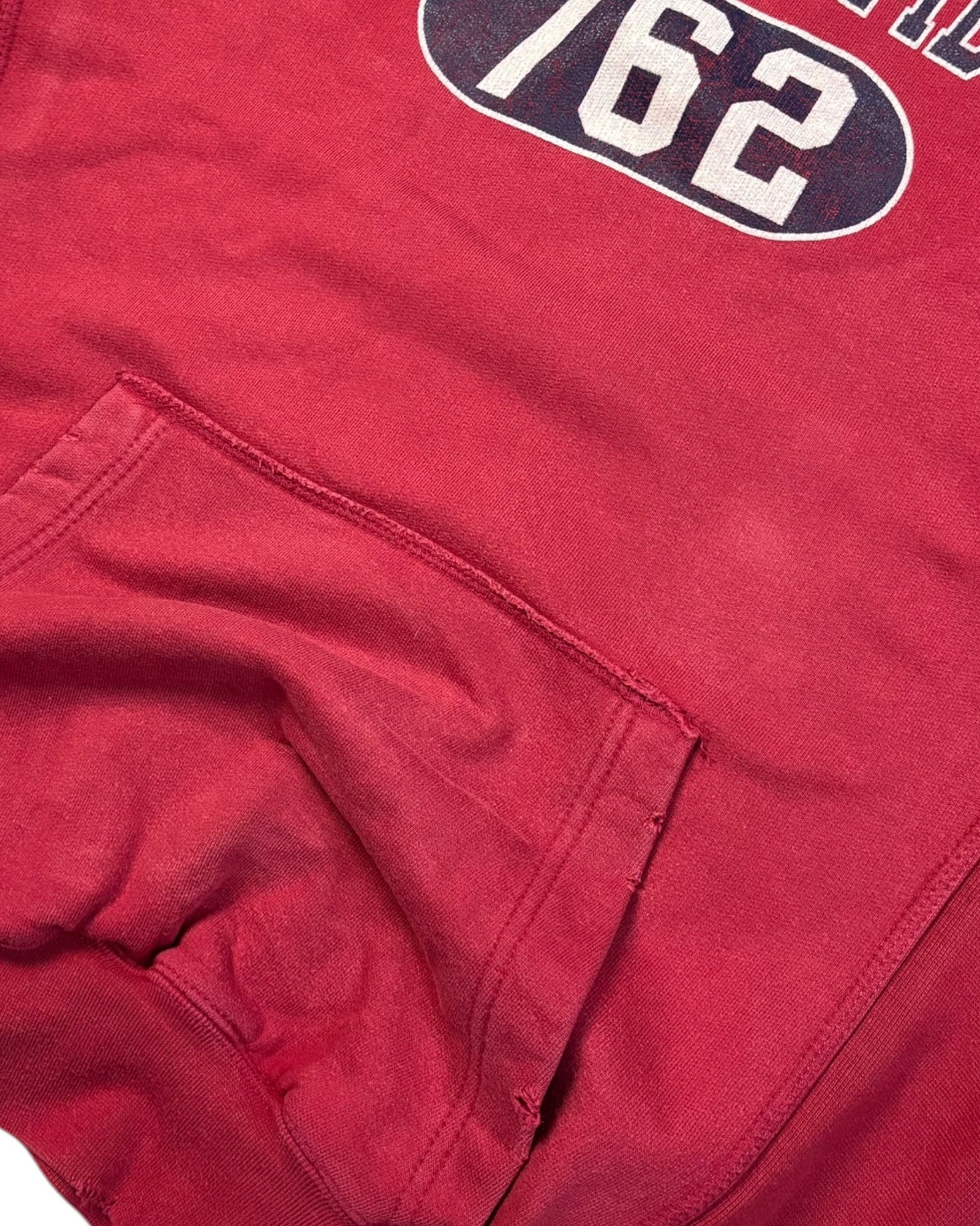 Sudadera con capucha Abercrombie & Fitch | Roja | Talla L