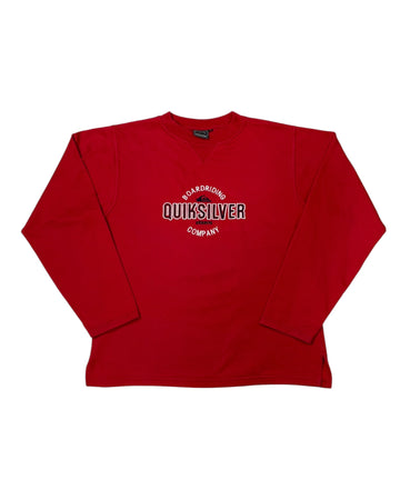 Vintage Quiksilver Crewneck | Red | Size S