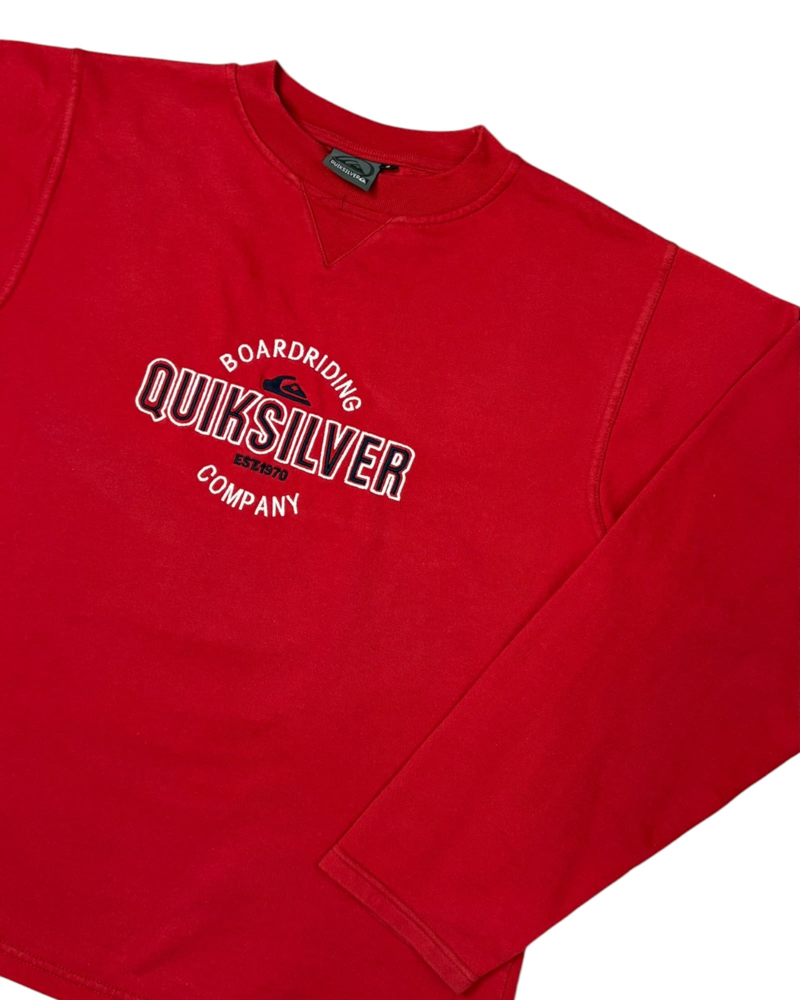 Vintage Quiksilver Crewneck | Red | Size S