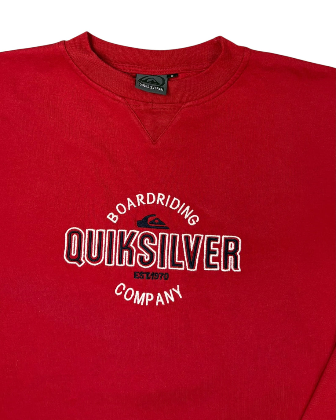 Vintage Quiksilver Crewneck | Red | Size S