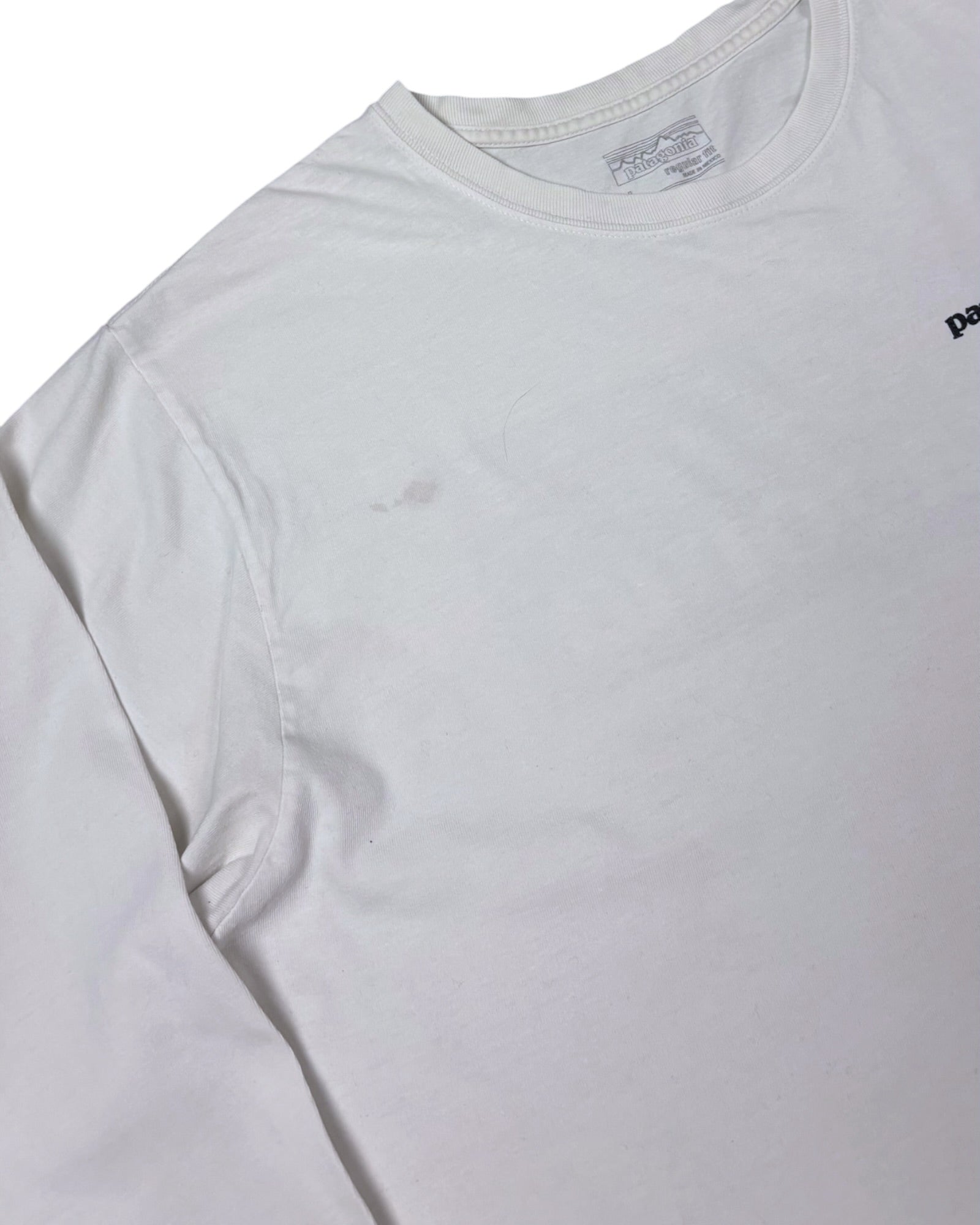 Camiseta de manga larga Patagonia | Blanca | Talla L