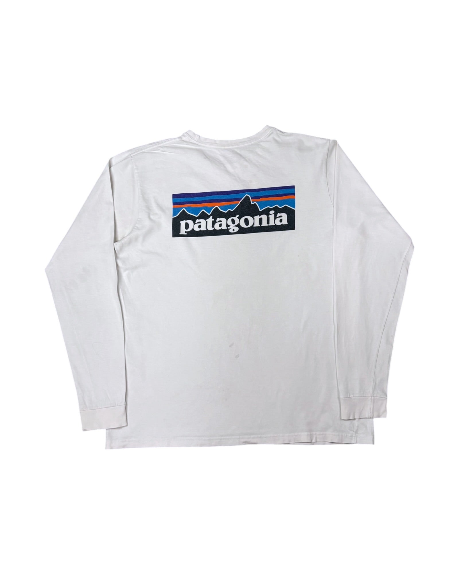 Camiseta de manga larga Patagonia | Blanca | Talla L