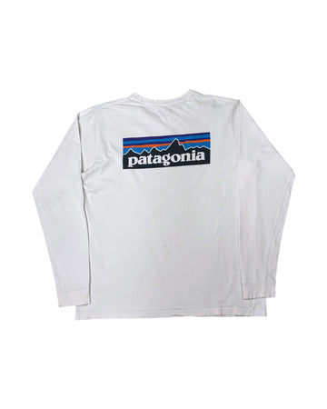 Camiseta de manga larga Patagonia | Blanca | Talla L