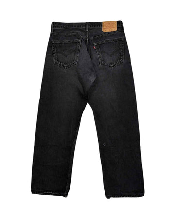 Levis 501 Distressed Jeans | Washed Black | W33 L32