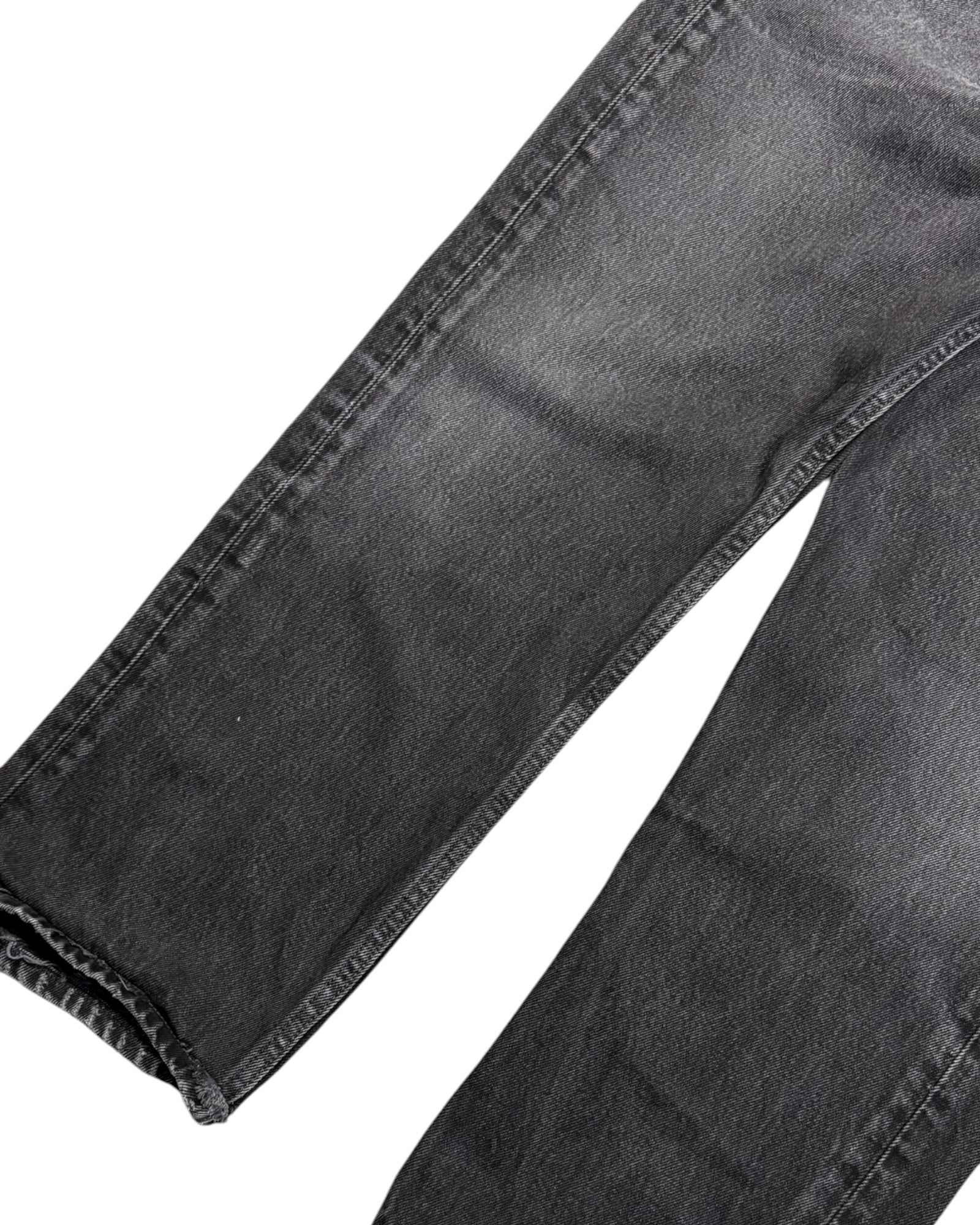 Levis 501 Distressed Jeans | Washed Black | W33 L32