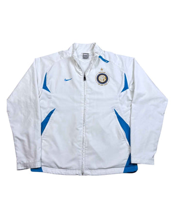Vintage 2008 Nike Inter Milan 100 Years Anniversary Track Jacket | White/Blue | Size M